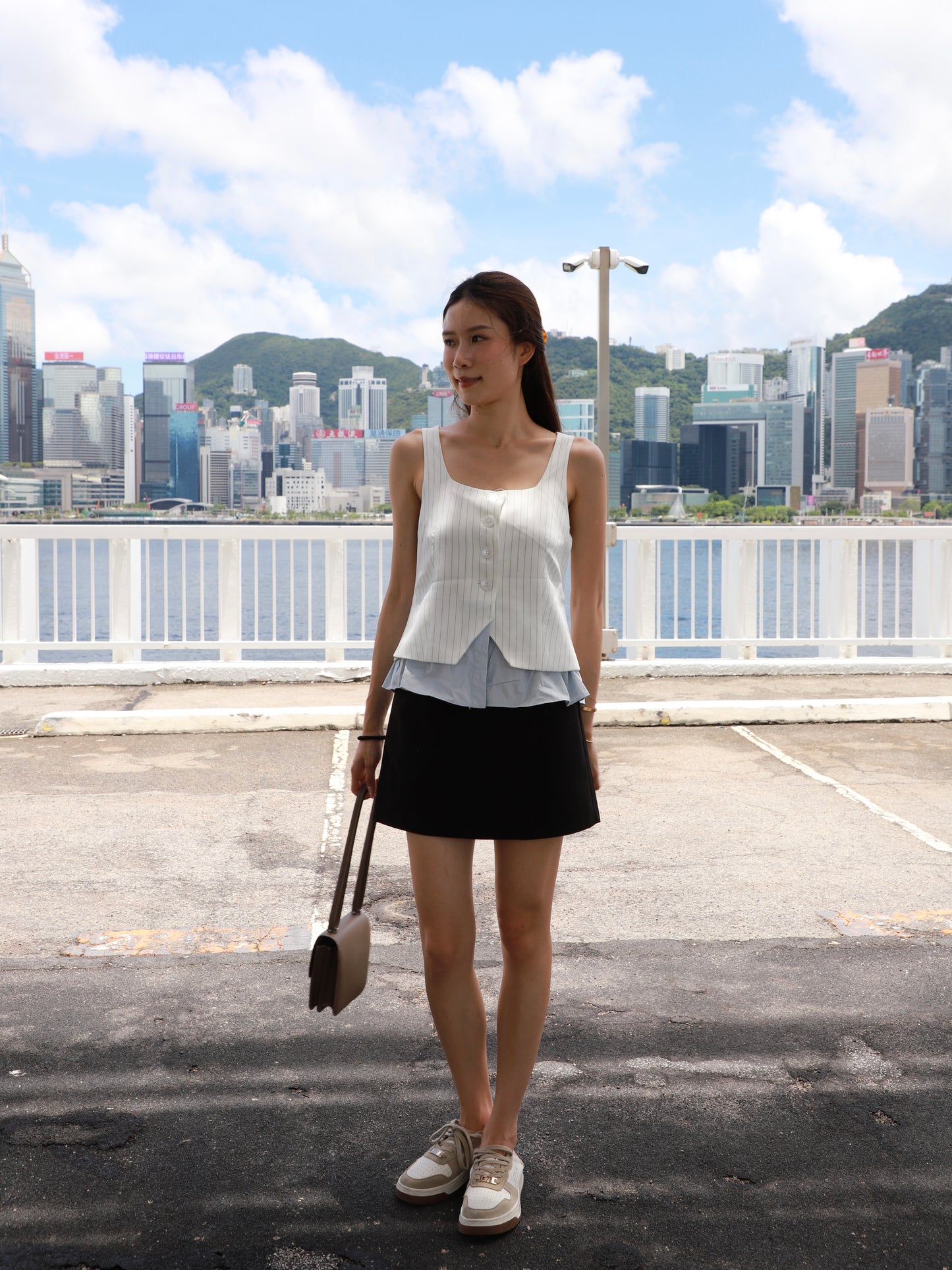 Shirt & Tank Mix Top