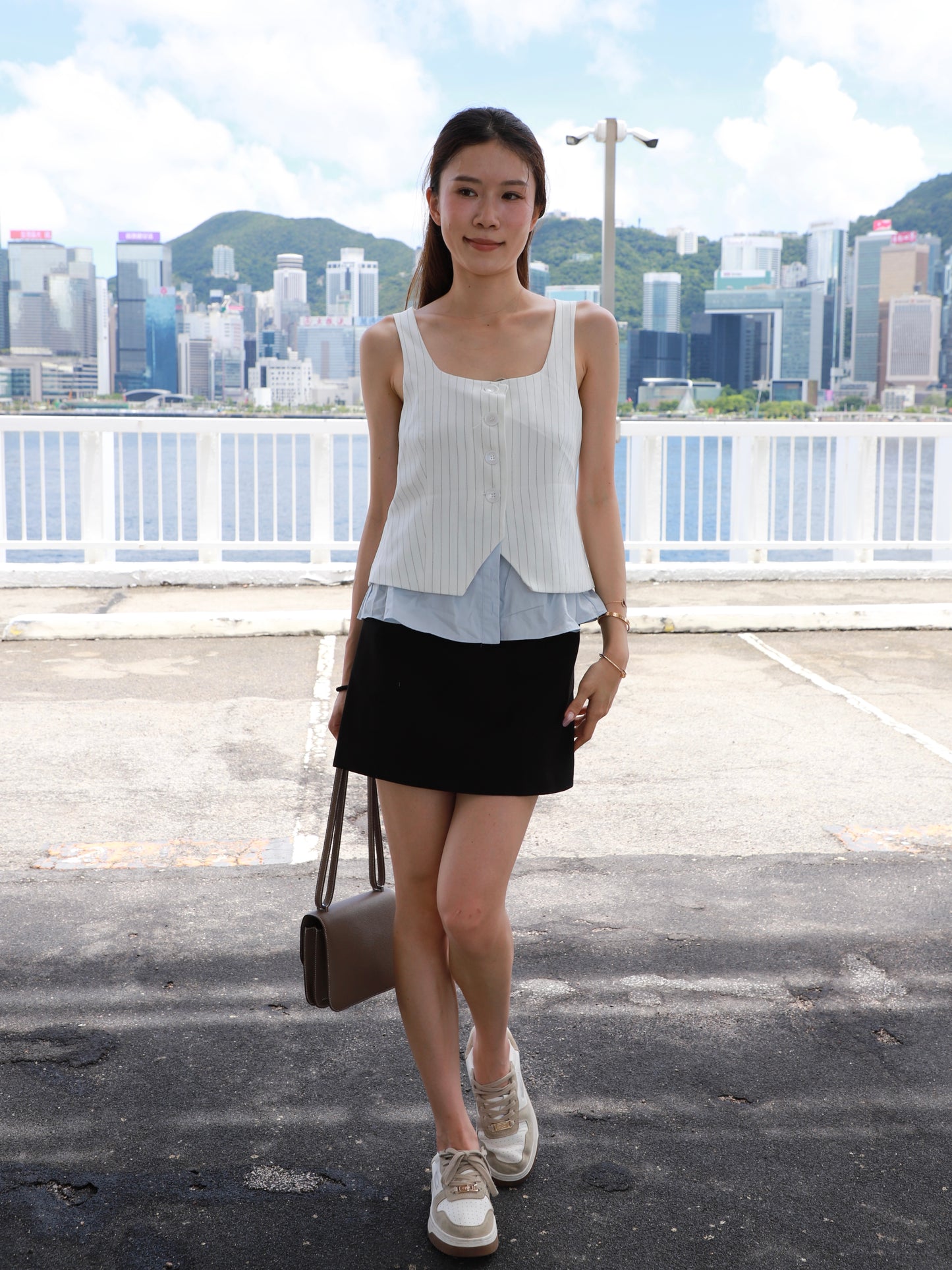 Shirt & Tank Mix Top