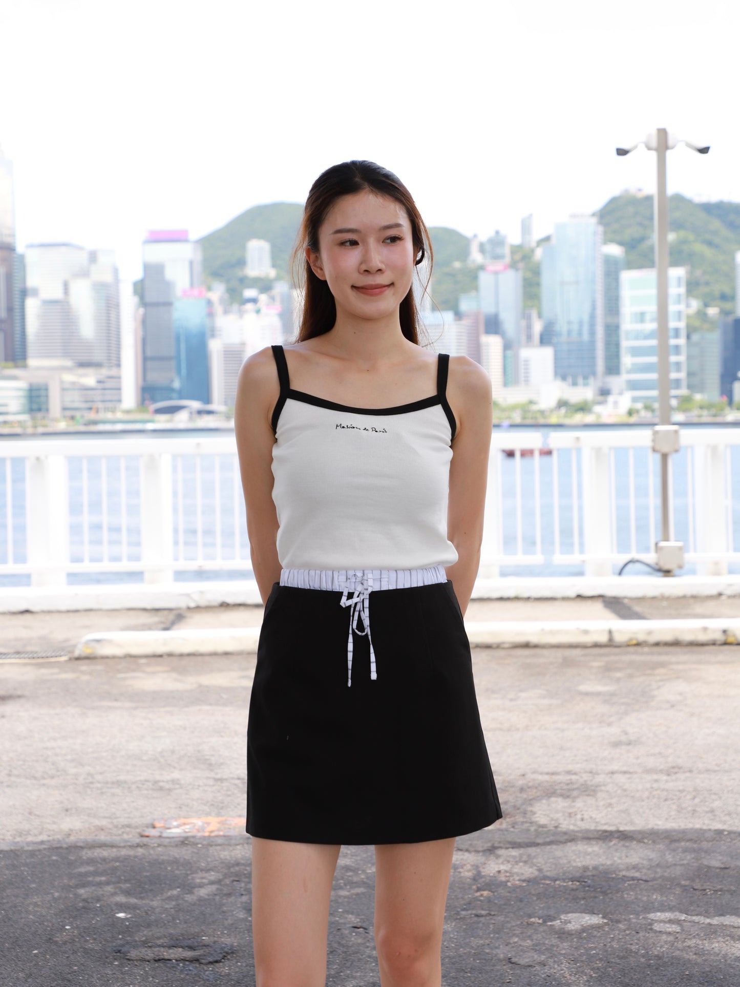 Mix Shirt Waist Skirt