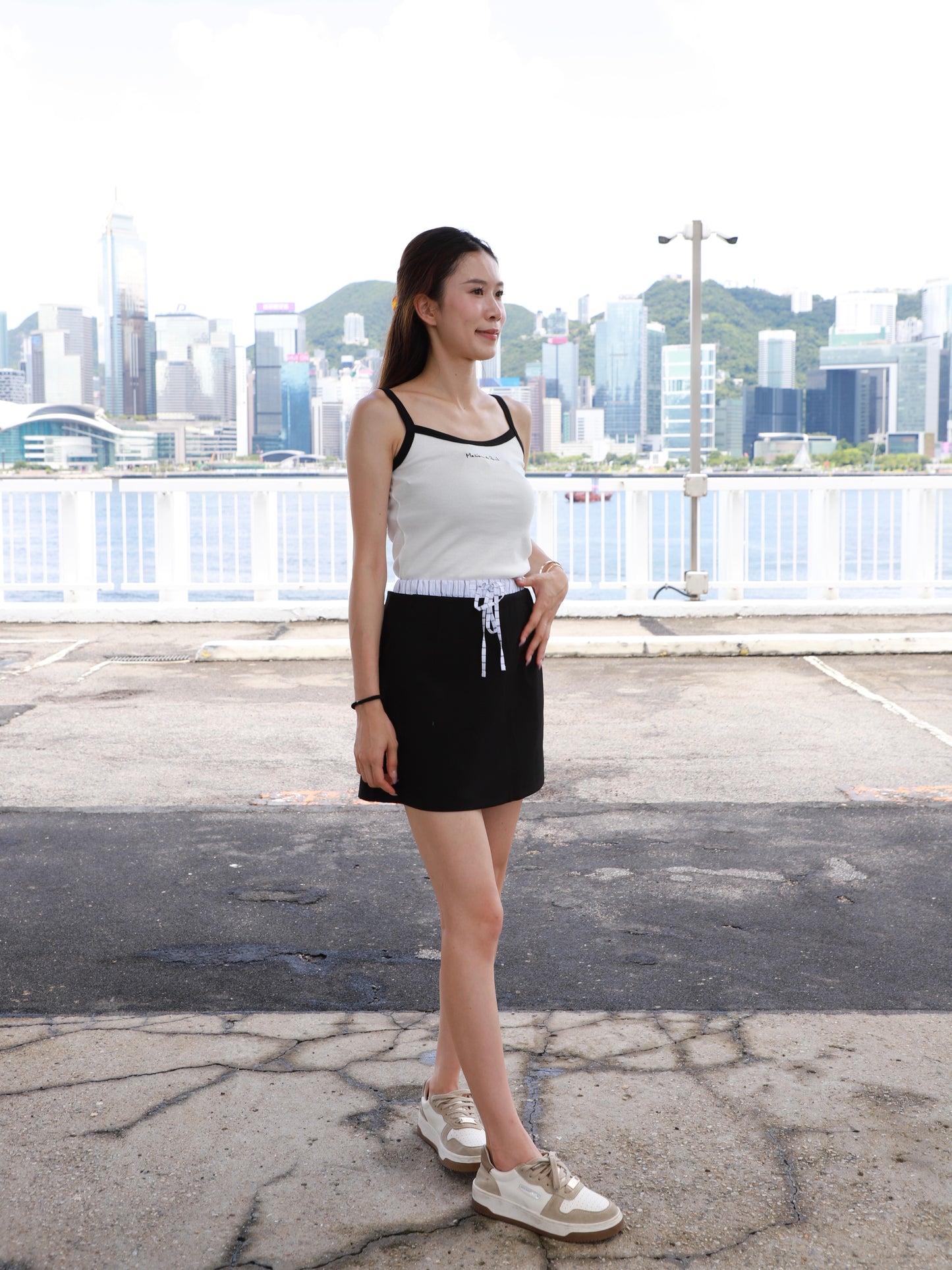 Mix Shirt Waist Skirt