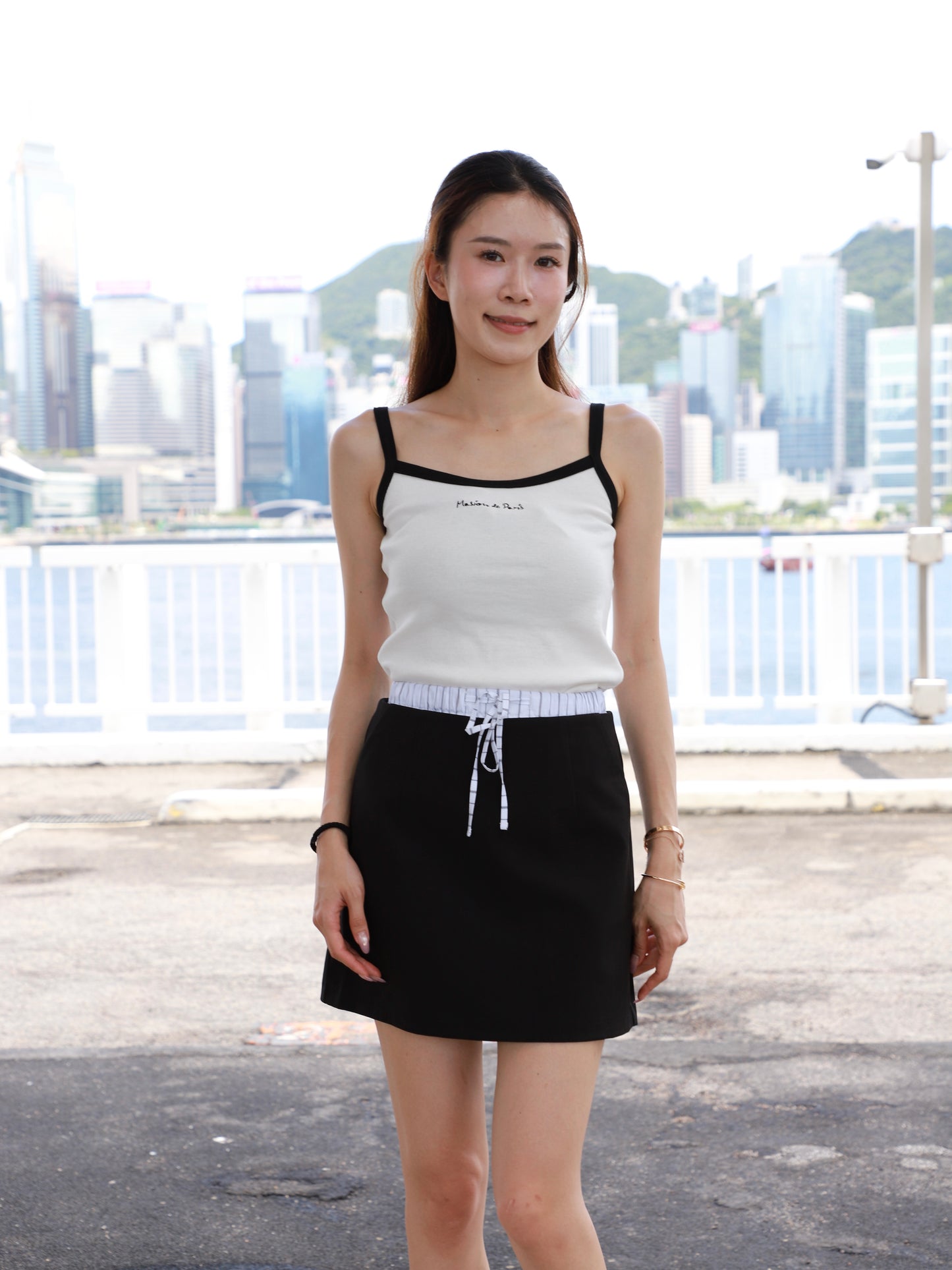 Mix Shirt Waist Skirt