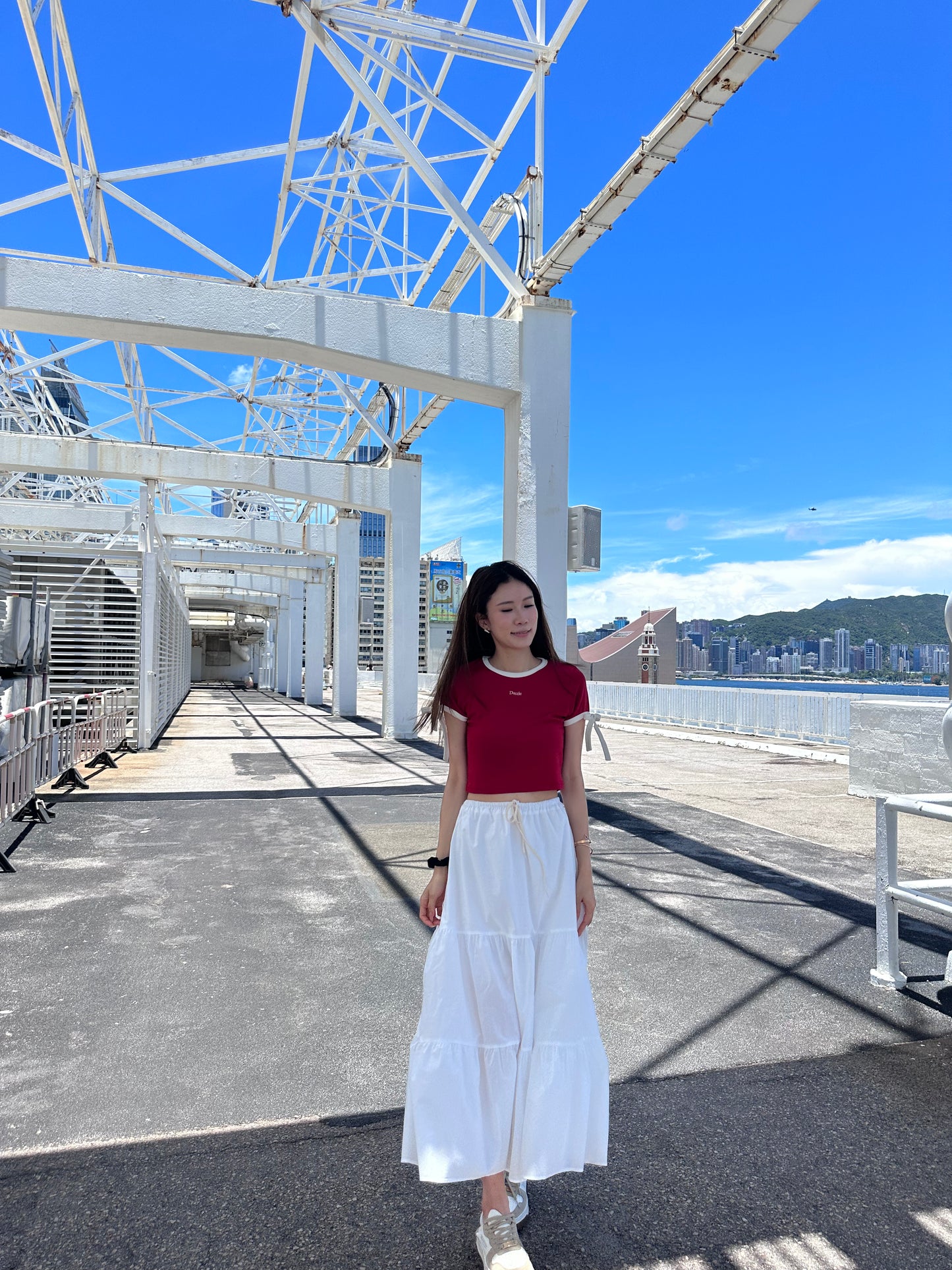 Outline Tied Sleeves T Top