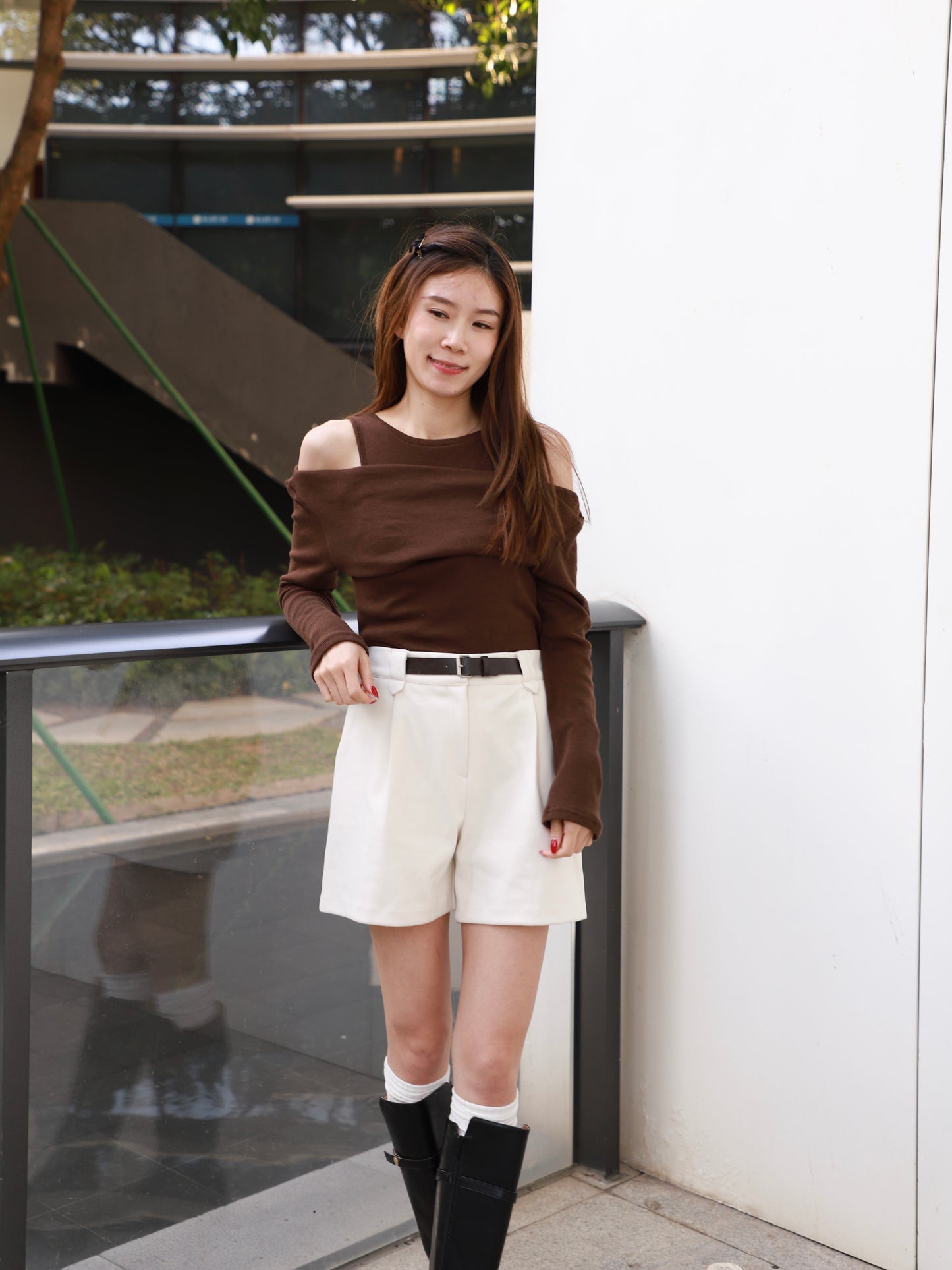 Button Attach Shorts