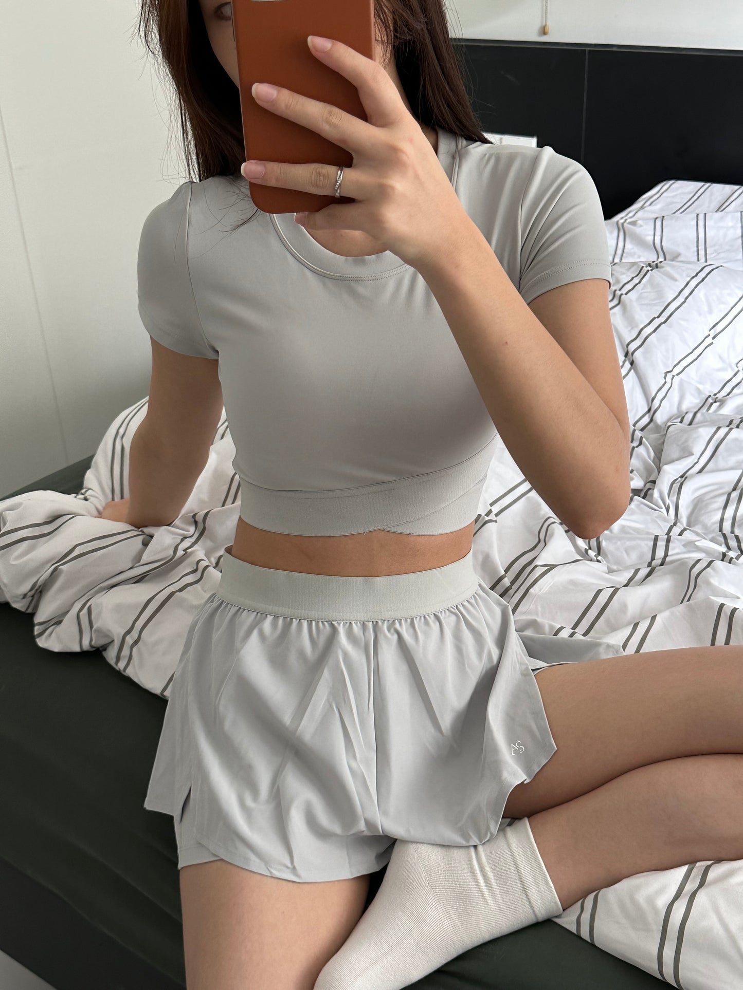 As Active Cross Back Long Sleeves Top