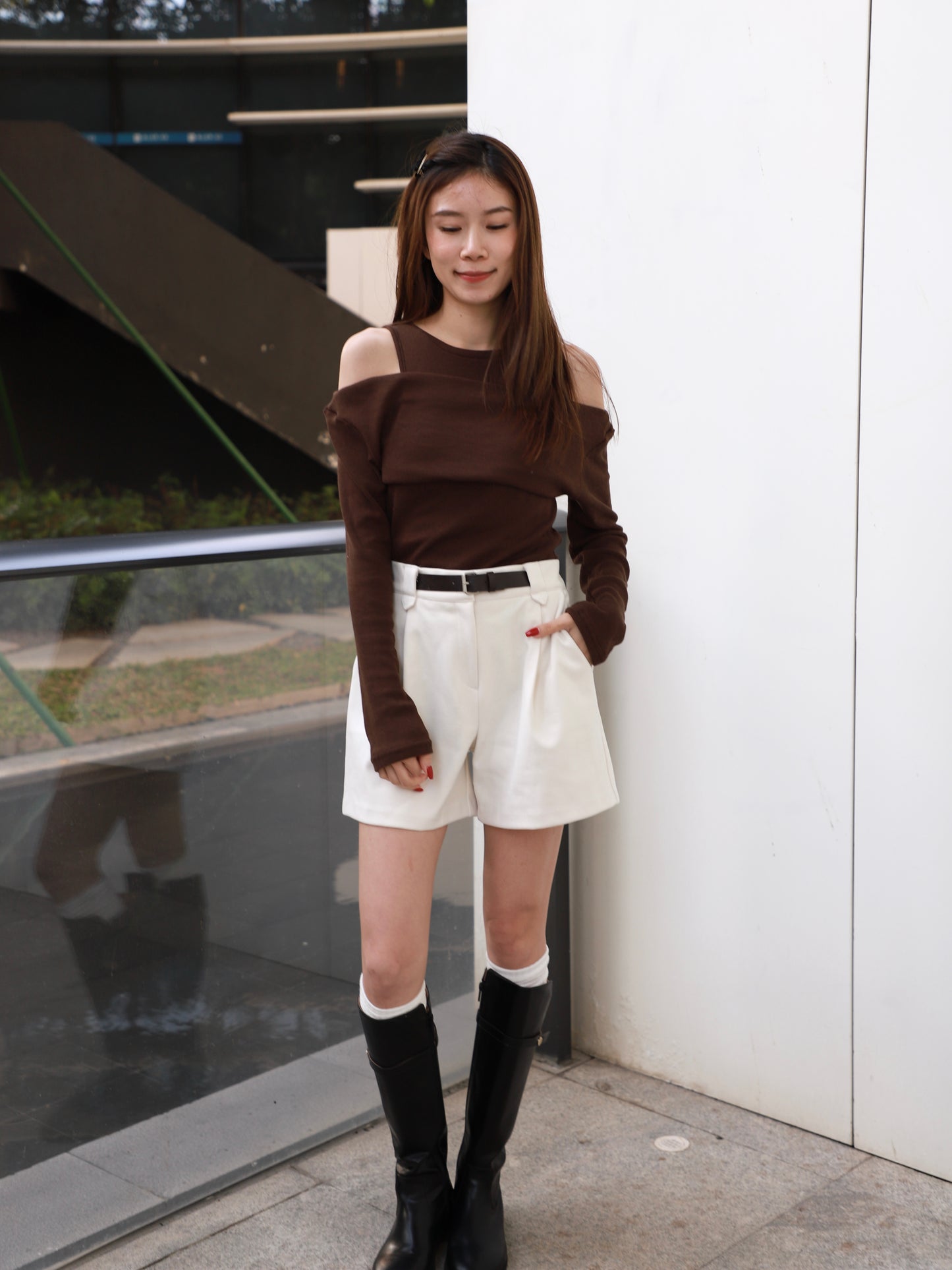 Button Attach Shorts