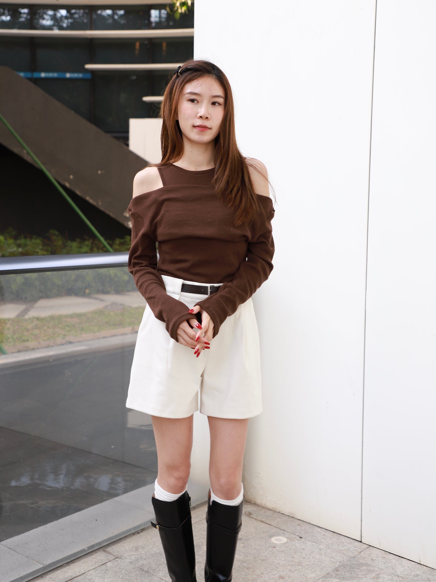 Button Attach Shorts