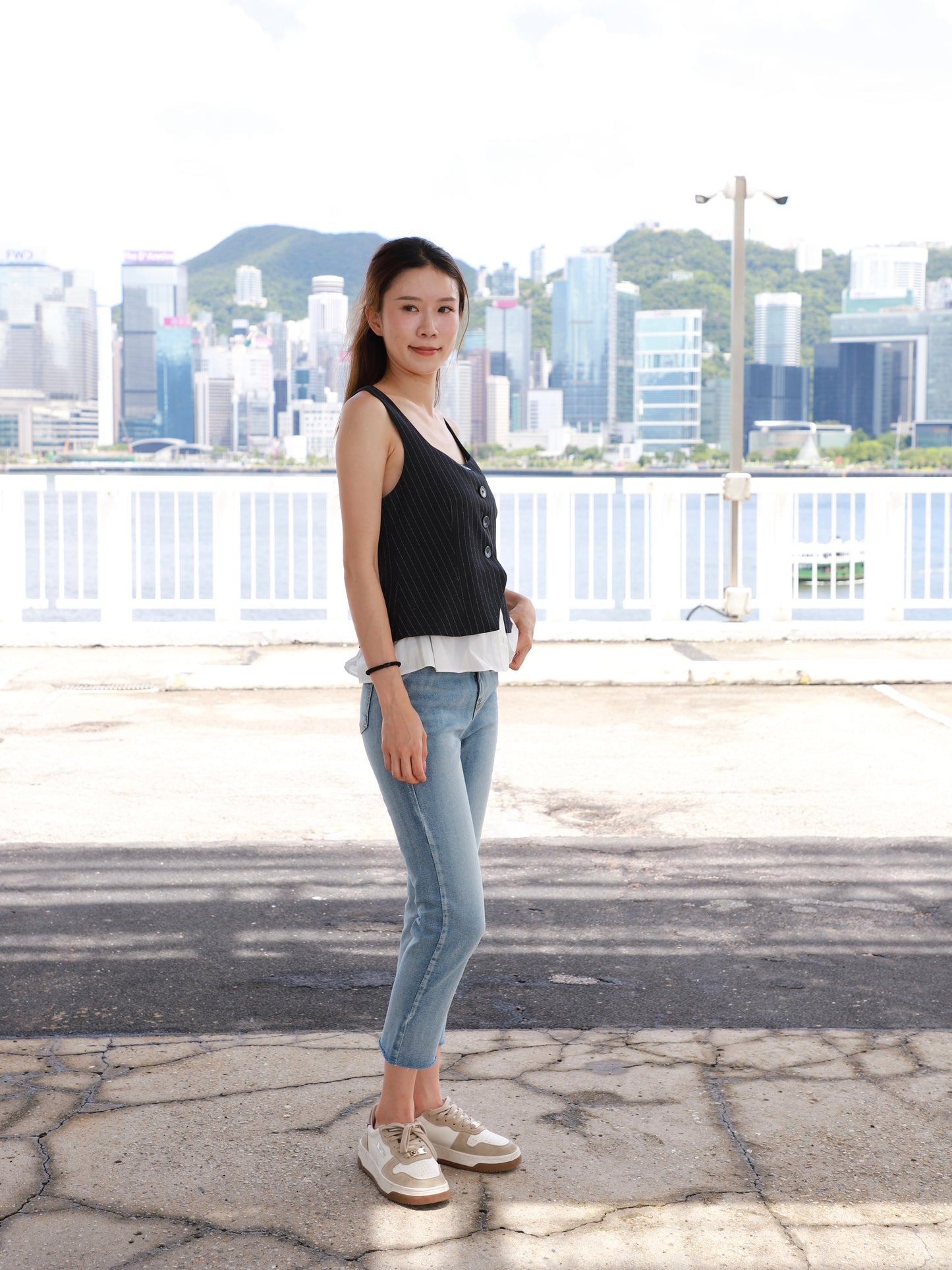 Shirt & Tank Mix Top
