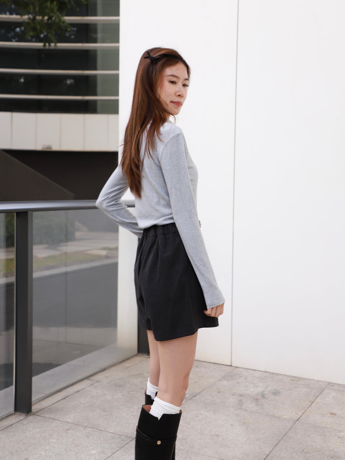 Button Attach Shorts