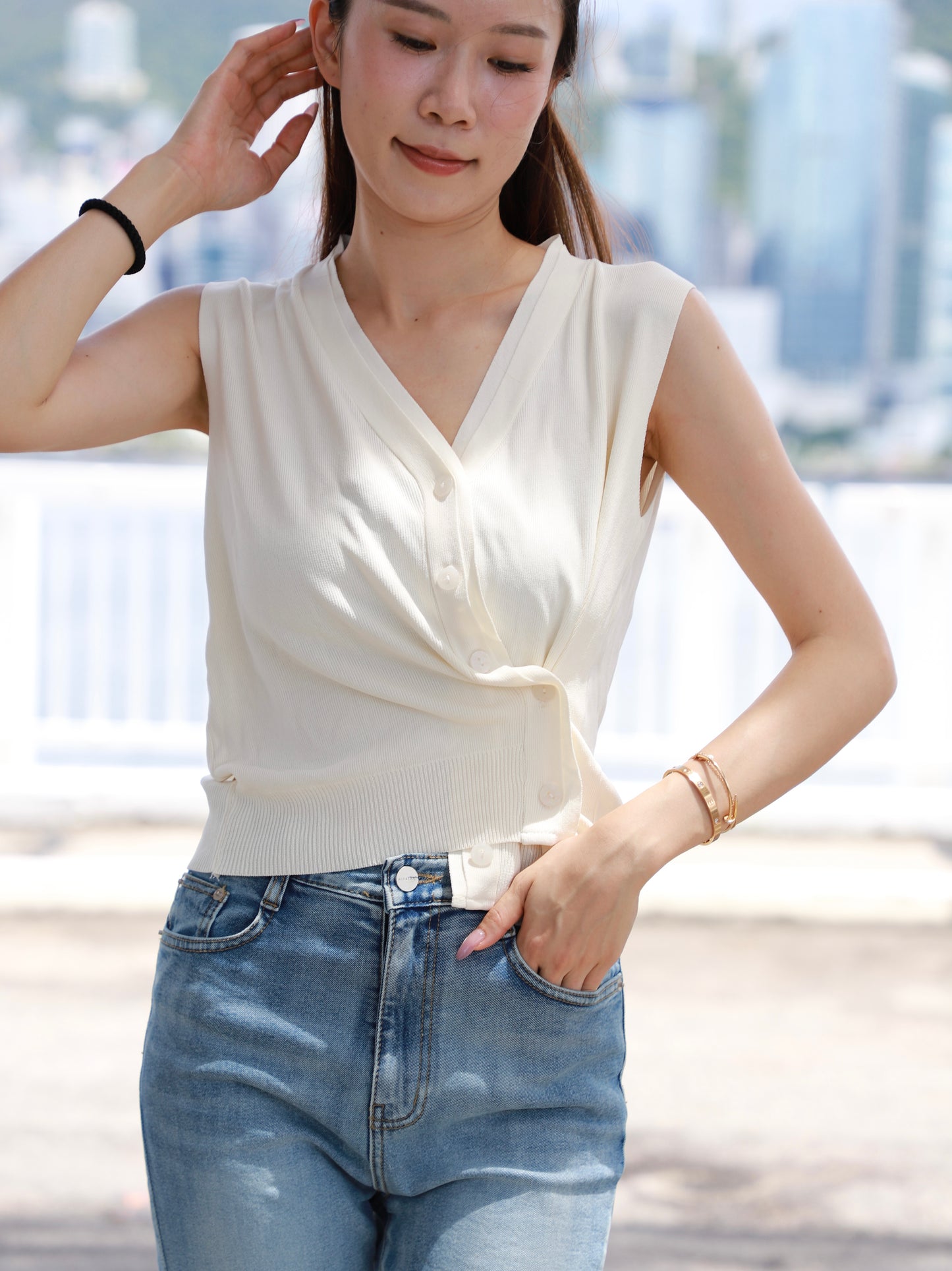 Knitted Cool Touch Tank Top