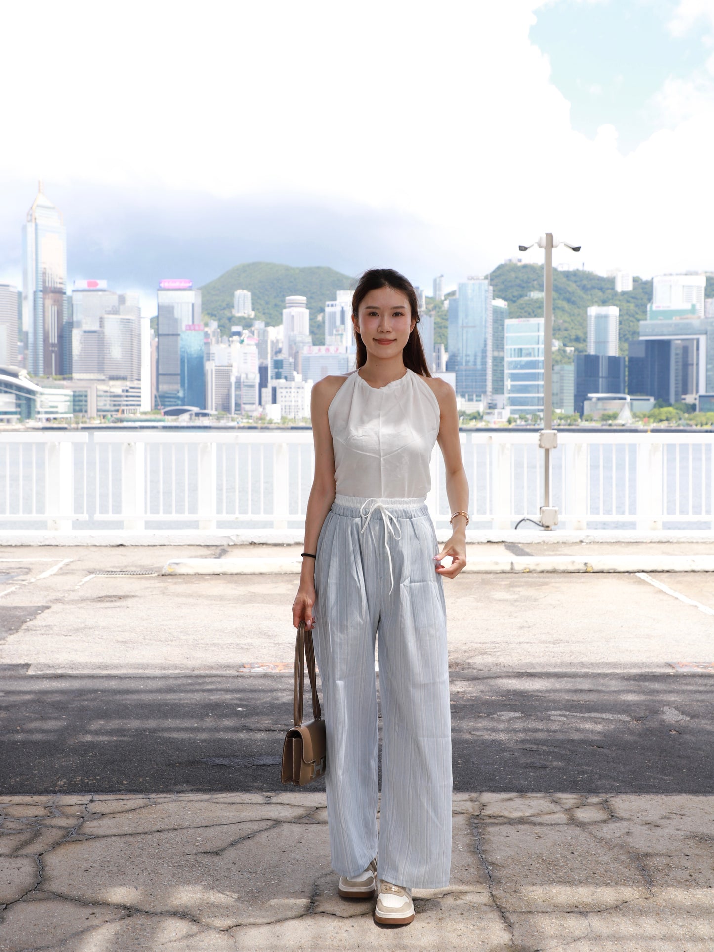 Big Back Linen Tank Top