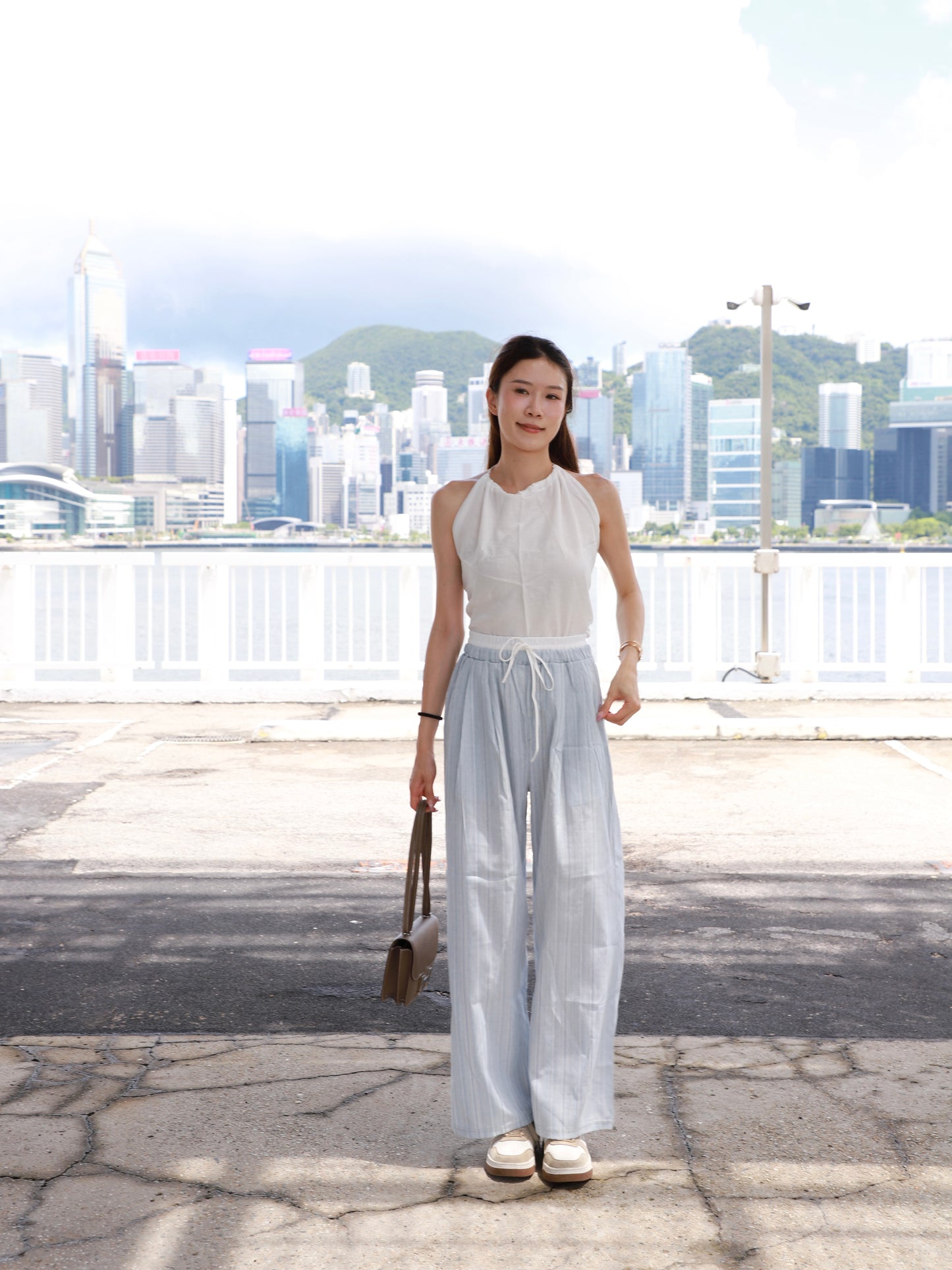 Big Back Linen Tank Top