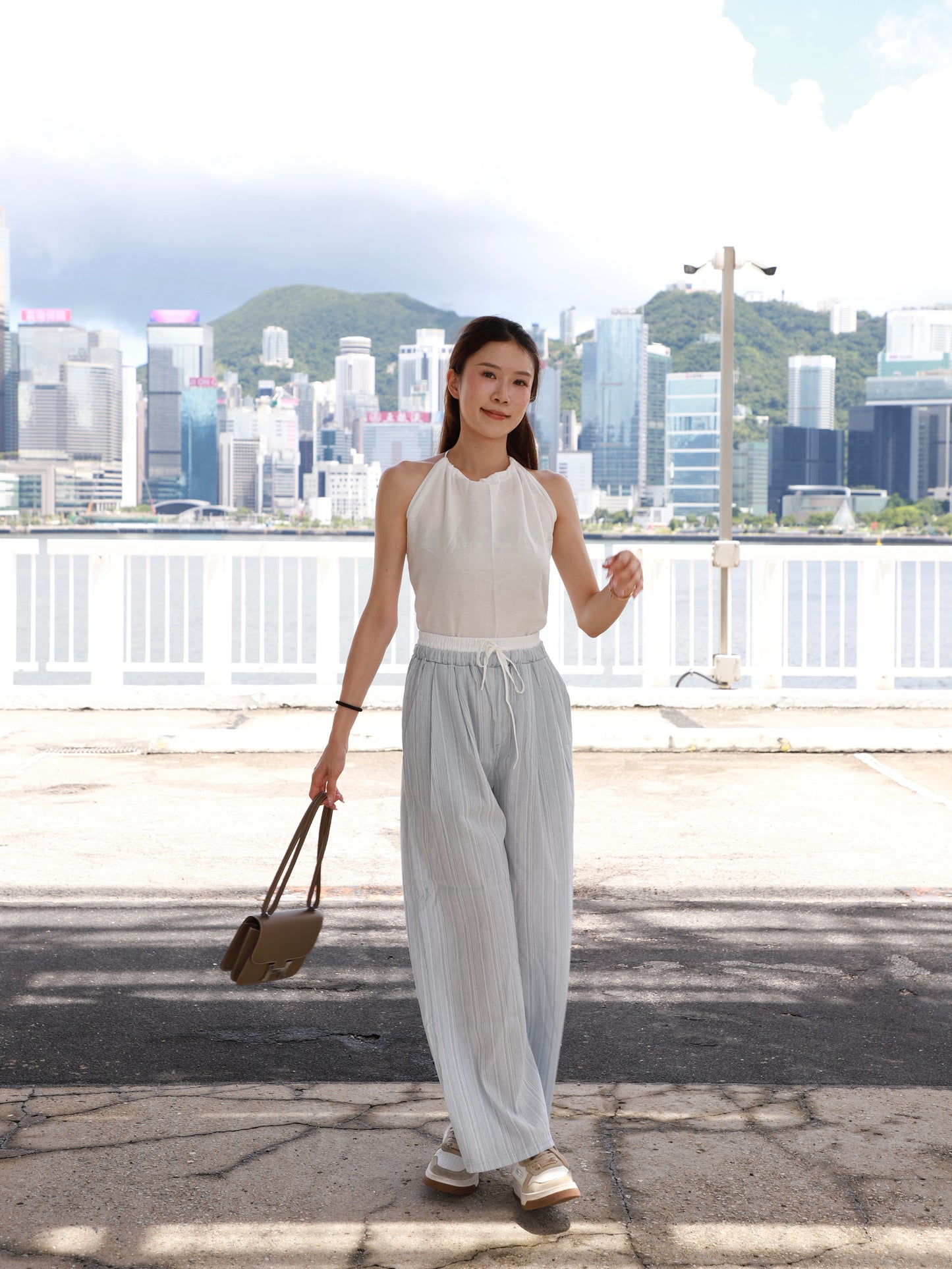 Big Back Linen Tank Top