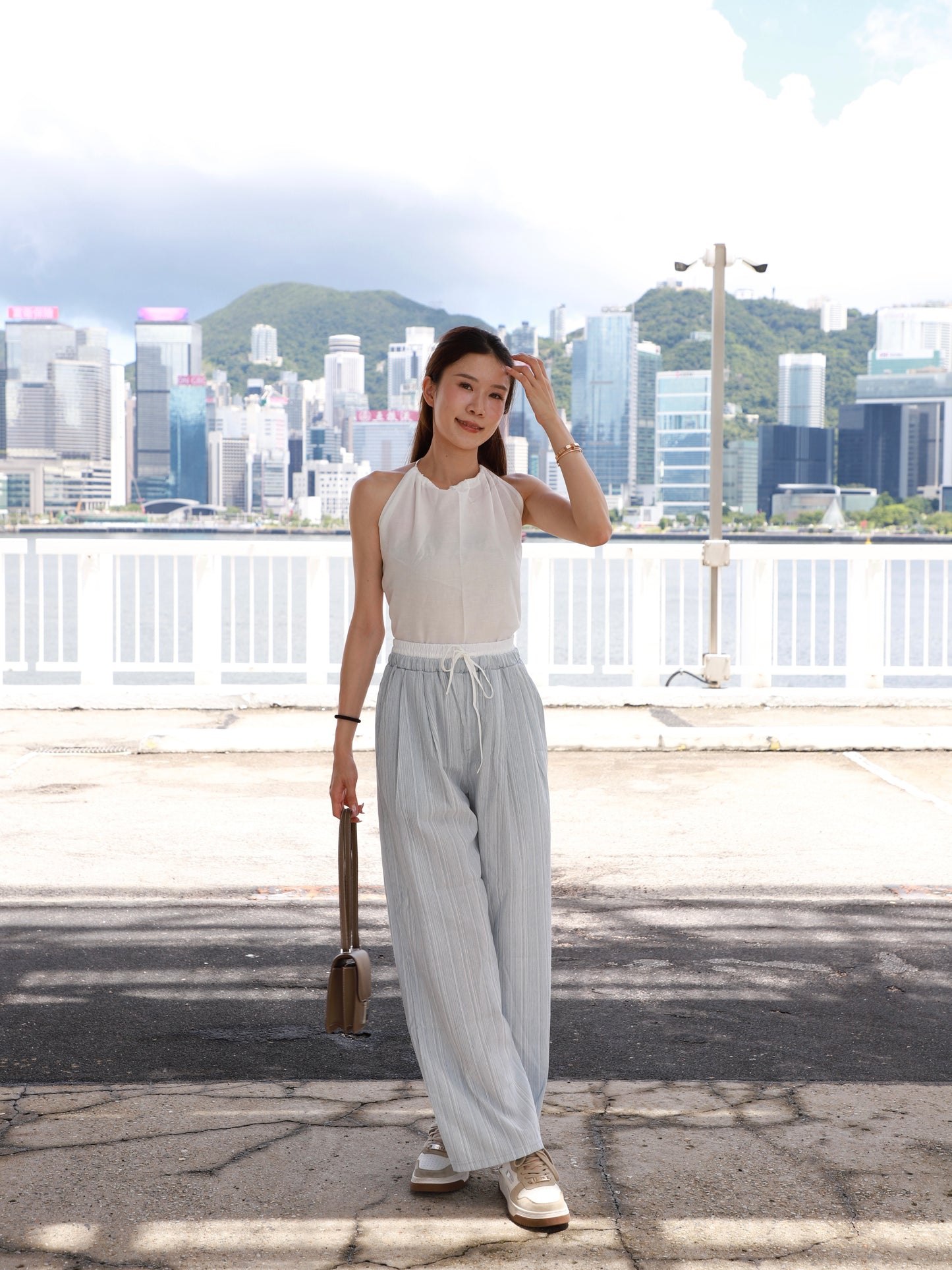 Big Back Linen Tank Top