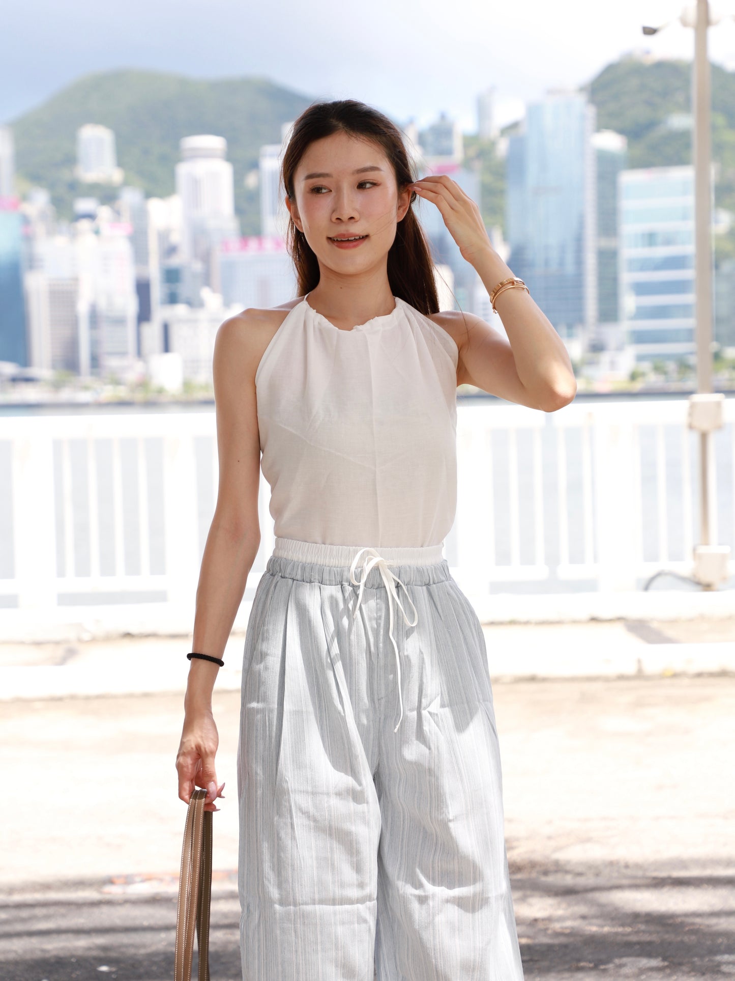 Big Back Linen Tank Top