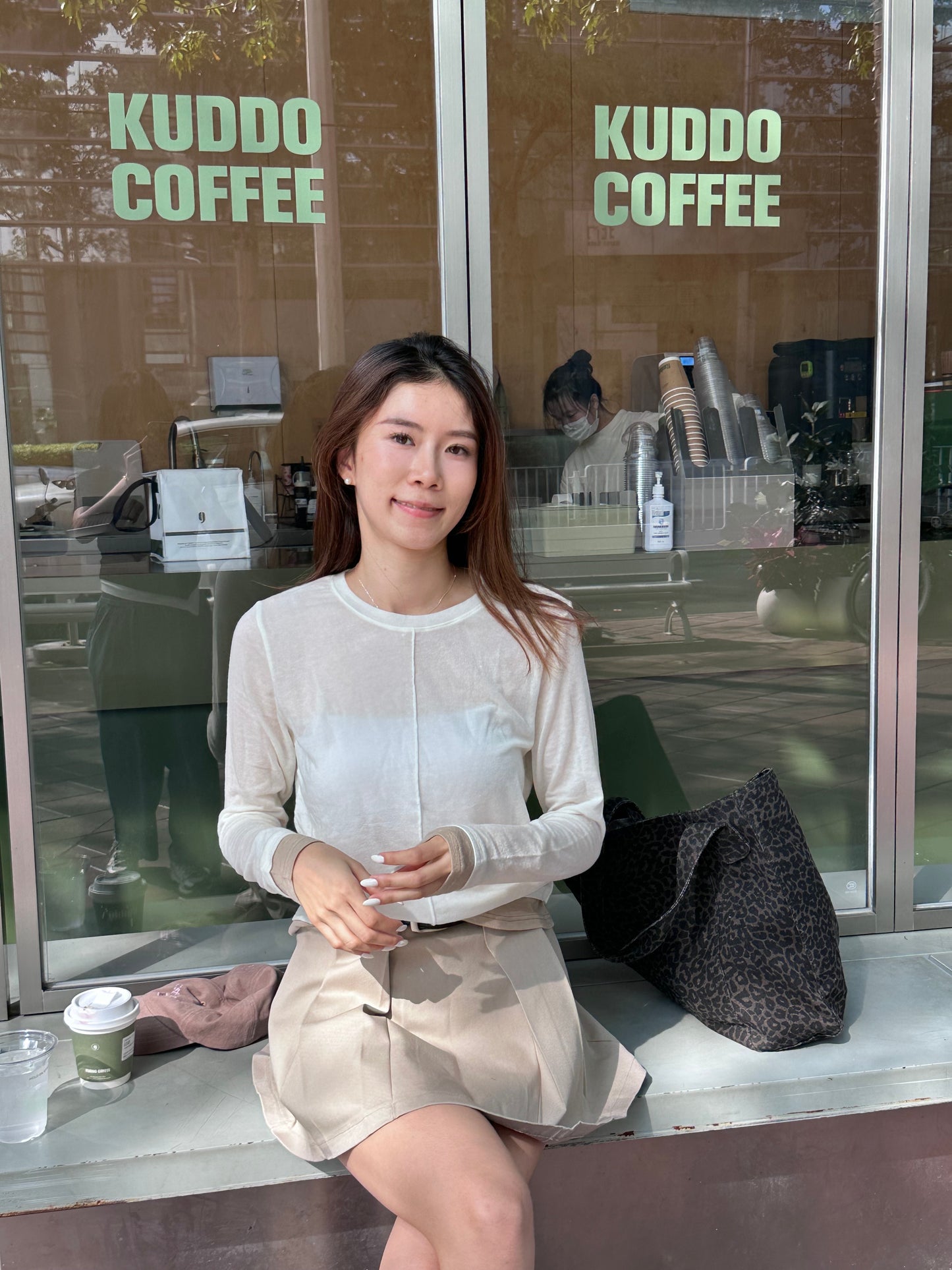 Cotton Mix Long Sleeves Top