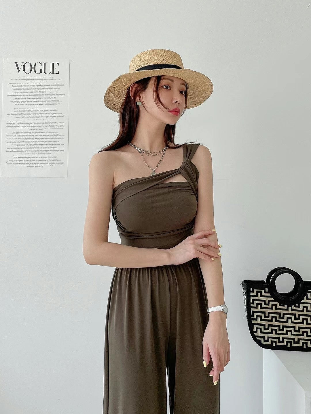 Cross Knot Bra Top with pads