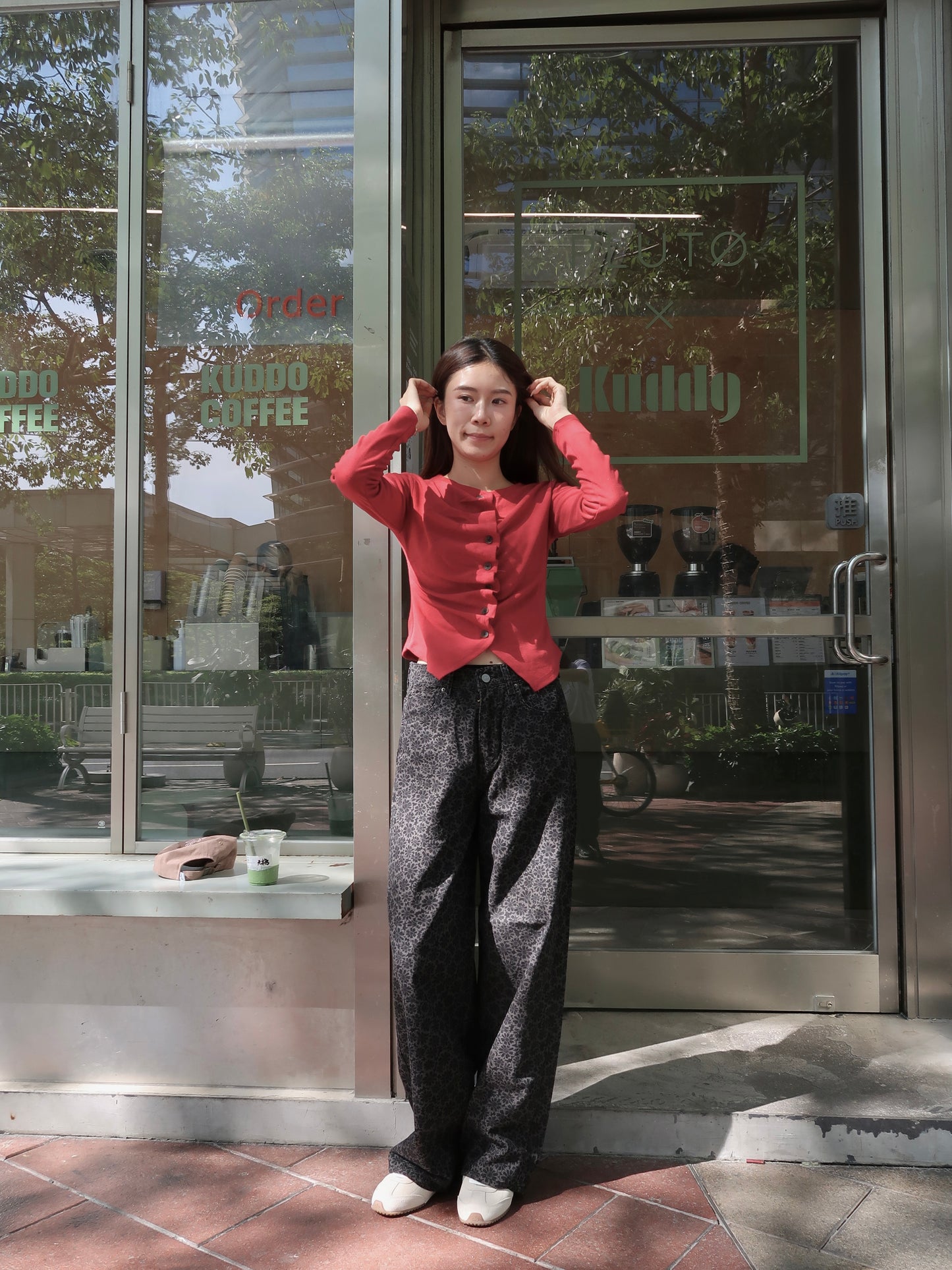 Whole Ruffles Long Sleeves Top
