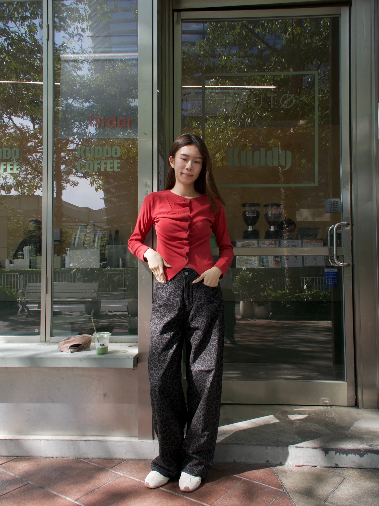 Whole Ruffles Long Sleeves Top