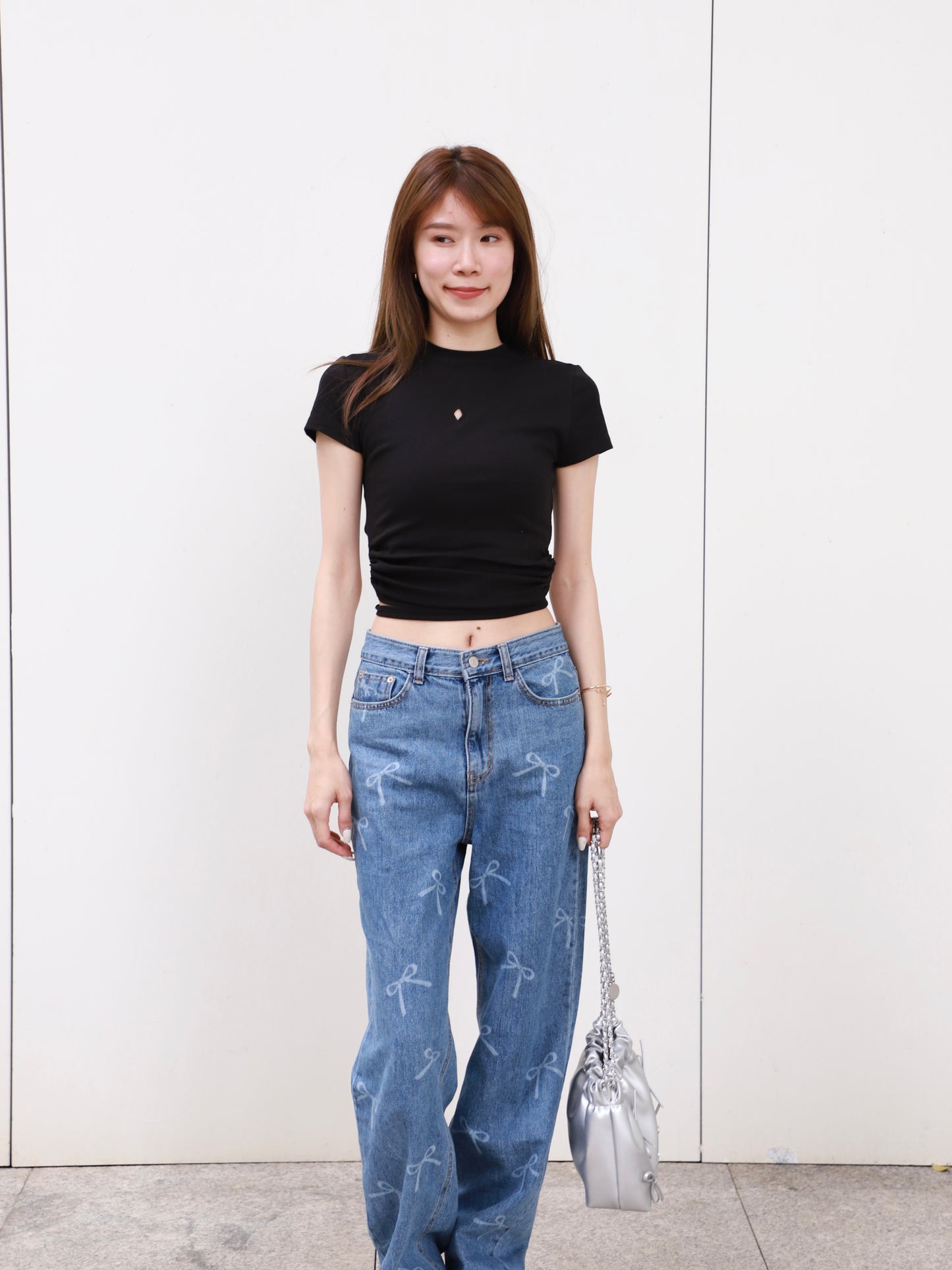 Hole & Tied T Shirt