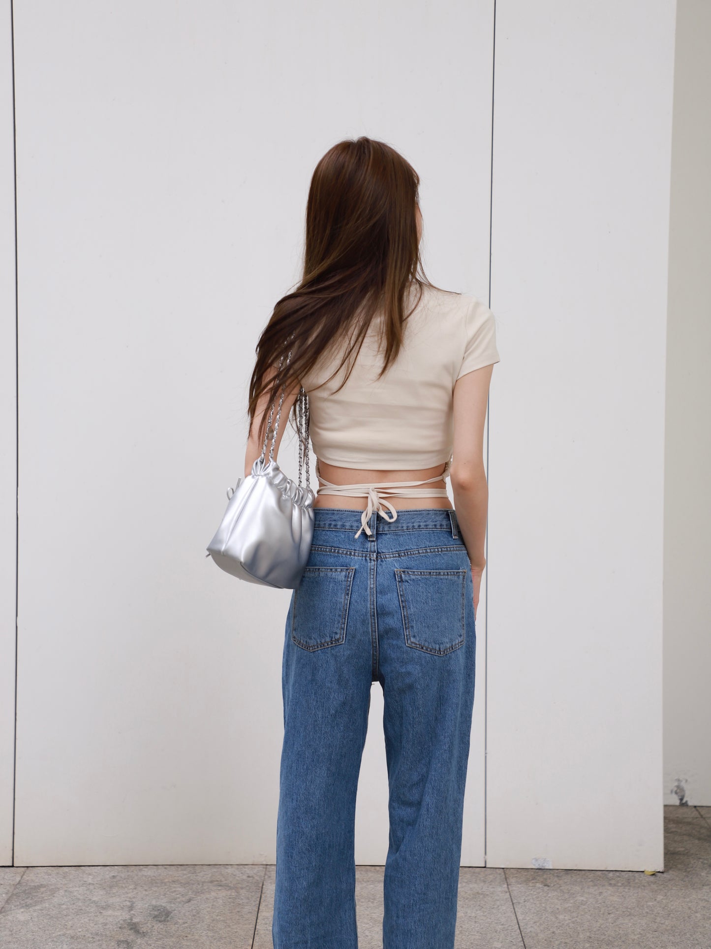 Hole & Tied T Shirt