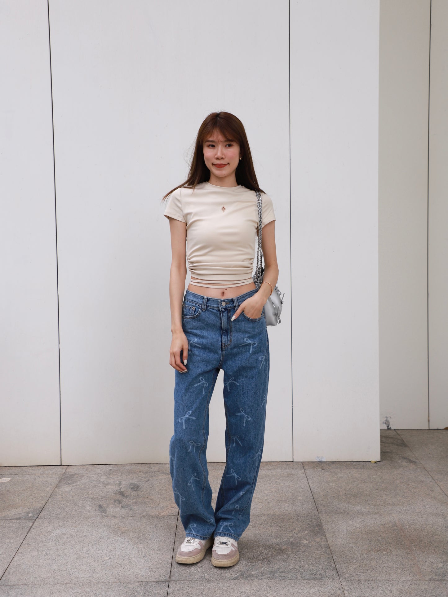 Hole & Tied T Shirt