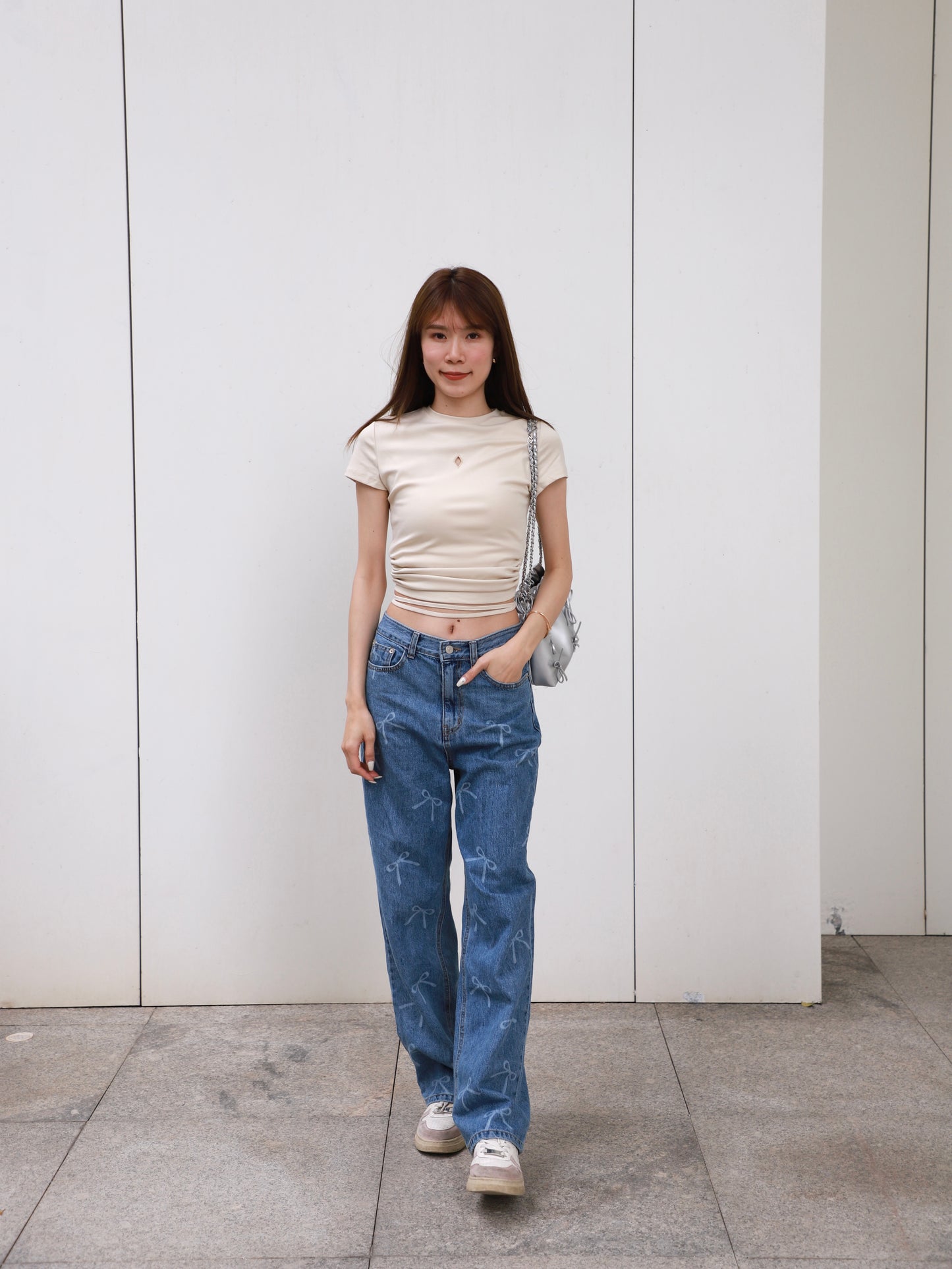 Hole & Tied T Shirt