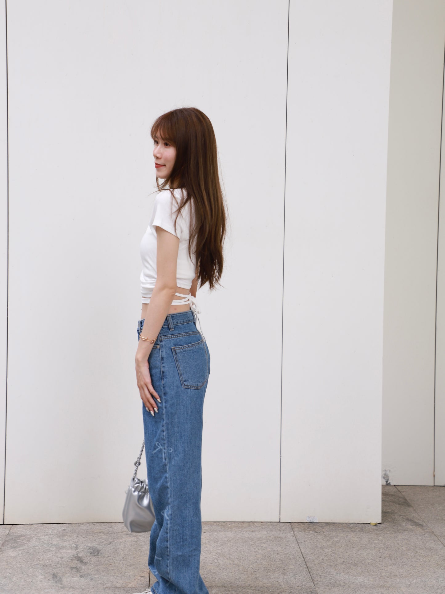 Hole & Tied T Shirt