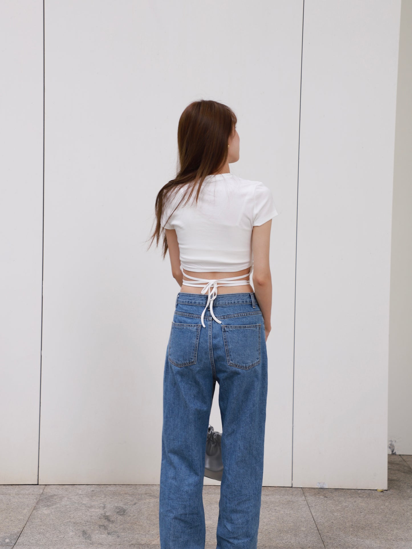 Hole & Tied T Shirt