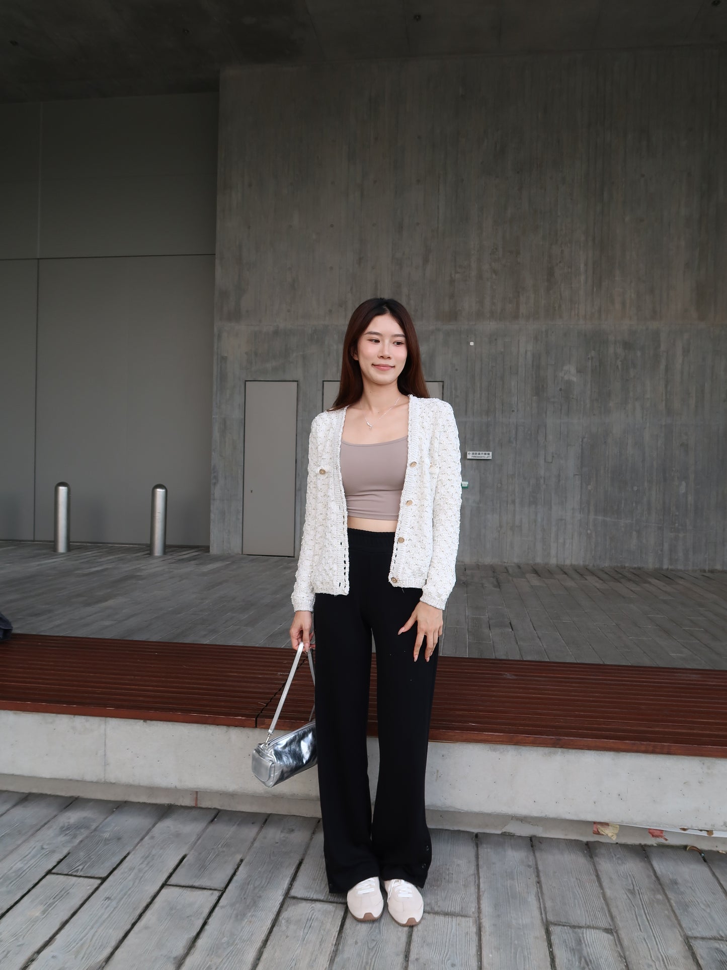 Bling Bling Tweed Cardigan