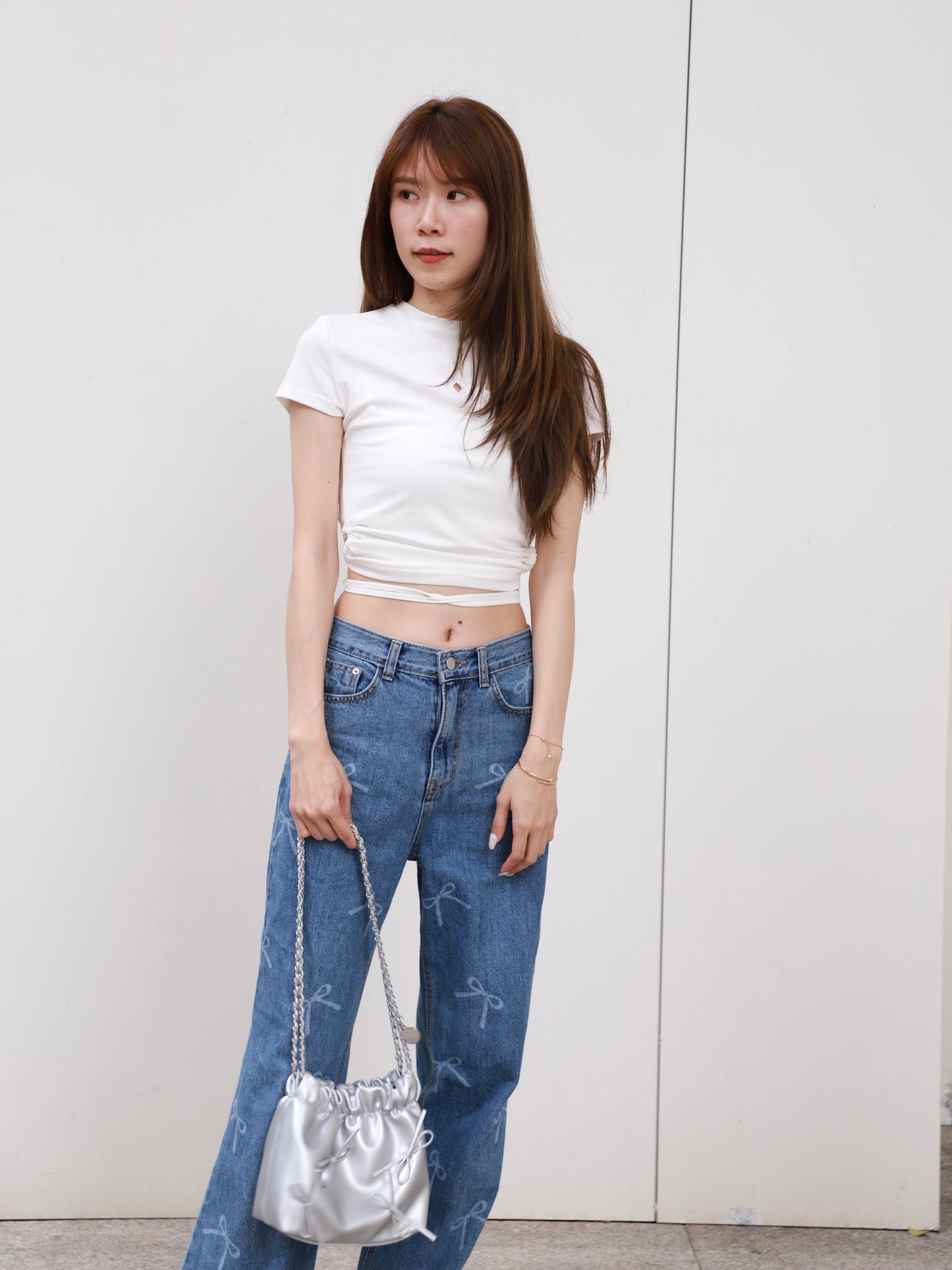 Hole & Tied T Shirt