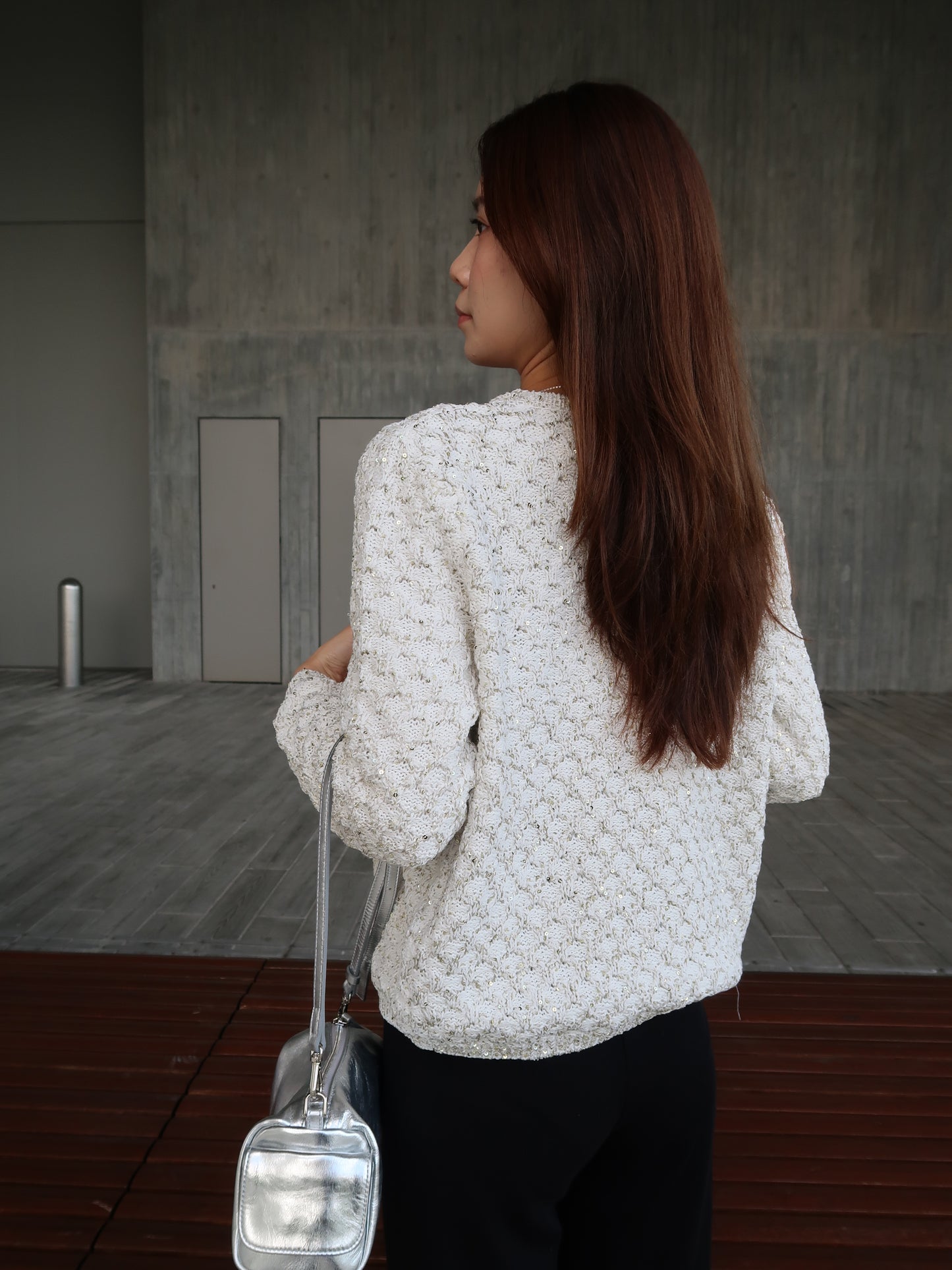 Bling Bling Tweed Cardigan