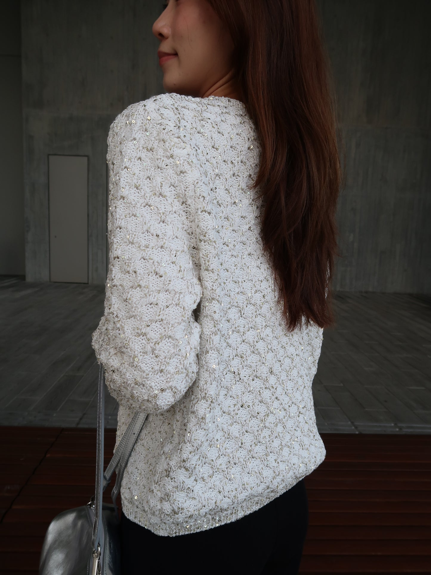 Bling Bling Tweed Cardigan