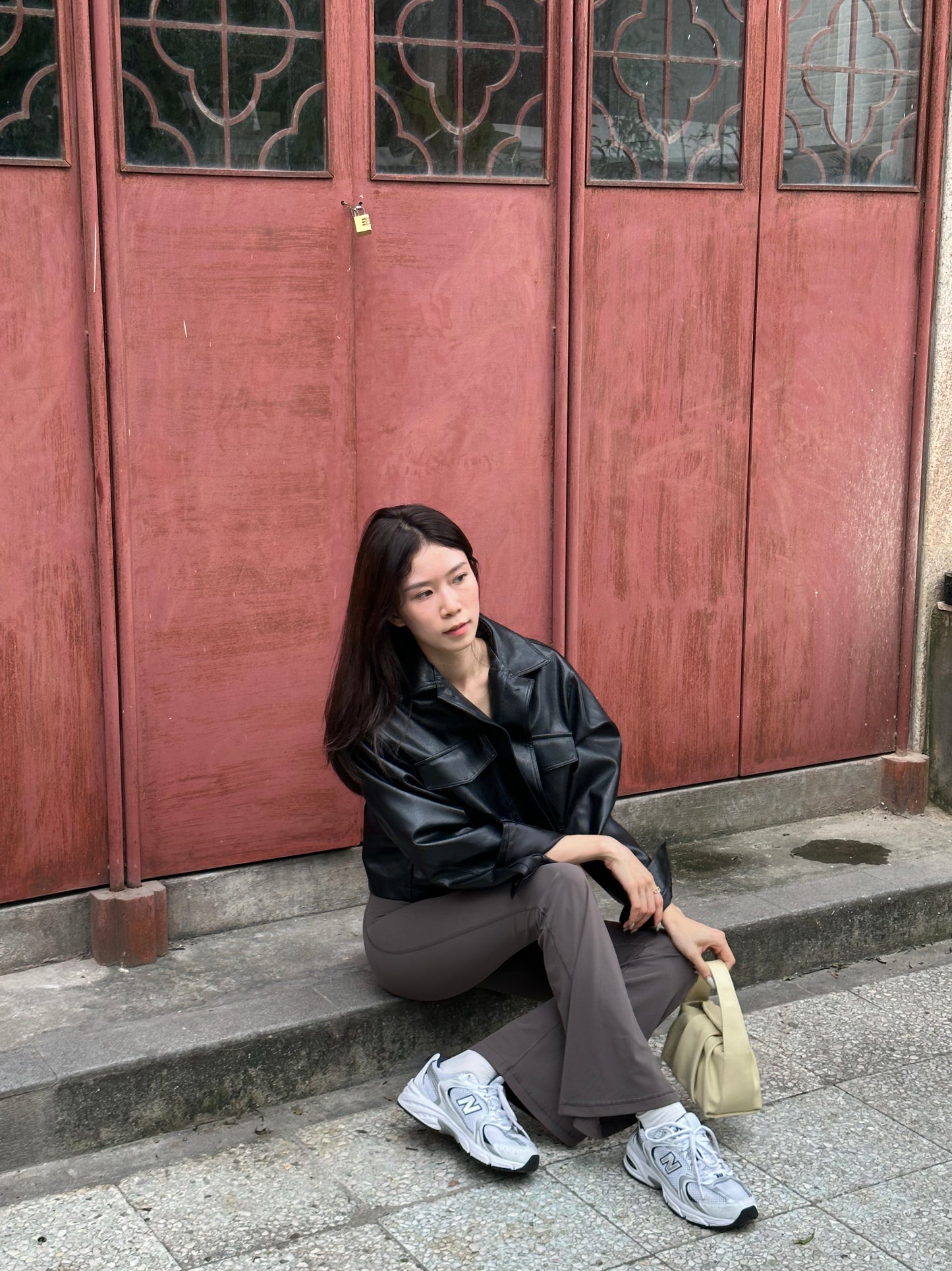 Basic Leather Jacket