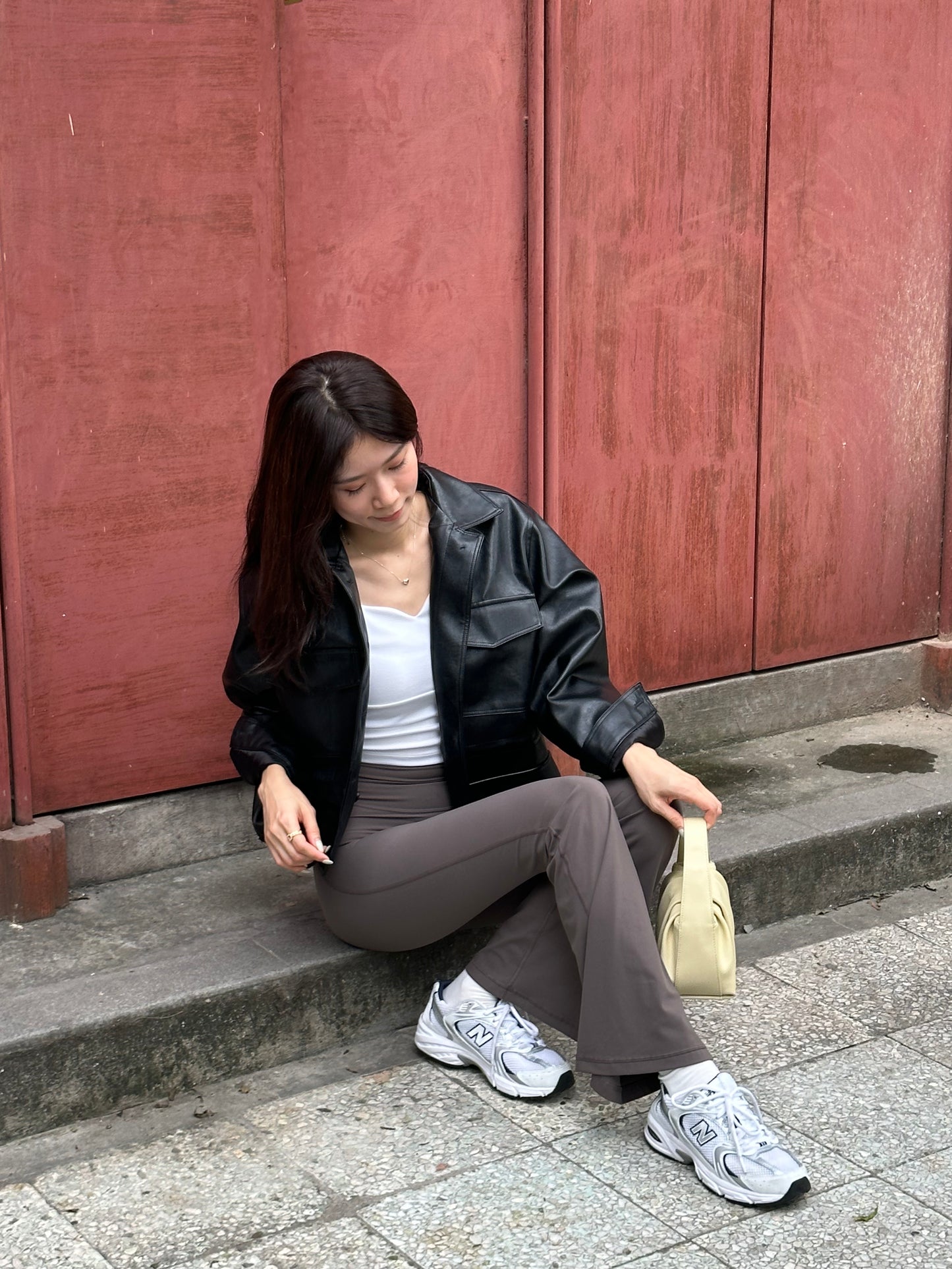 Basic Leather Jacket
