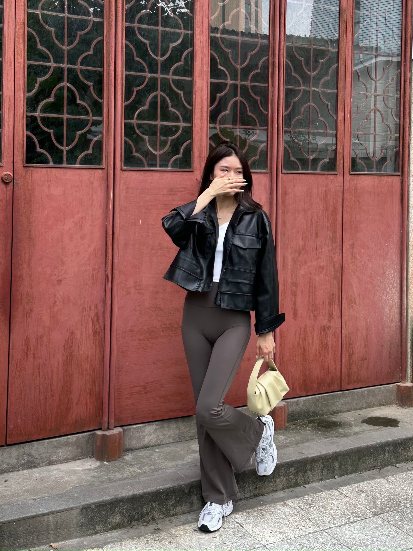Basic Leather Jacket