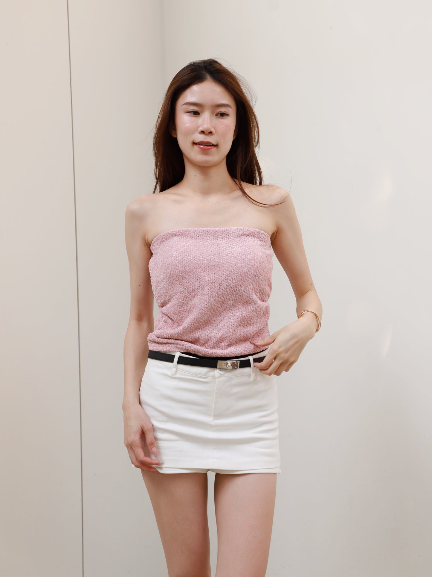 Tweed Tube Top