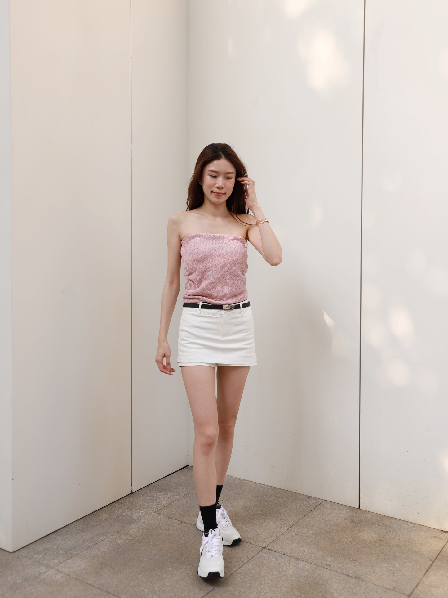 Tweed Tube Top