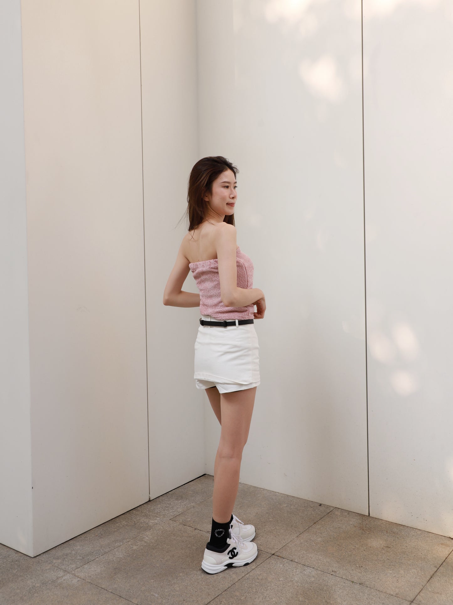 Tweed Tube Top
