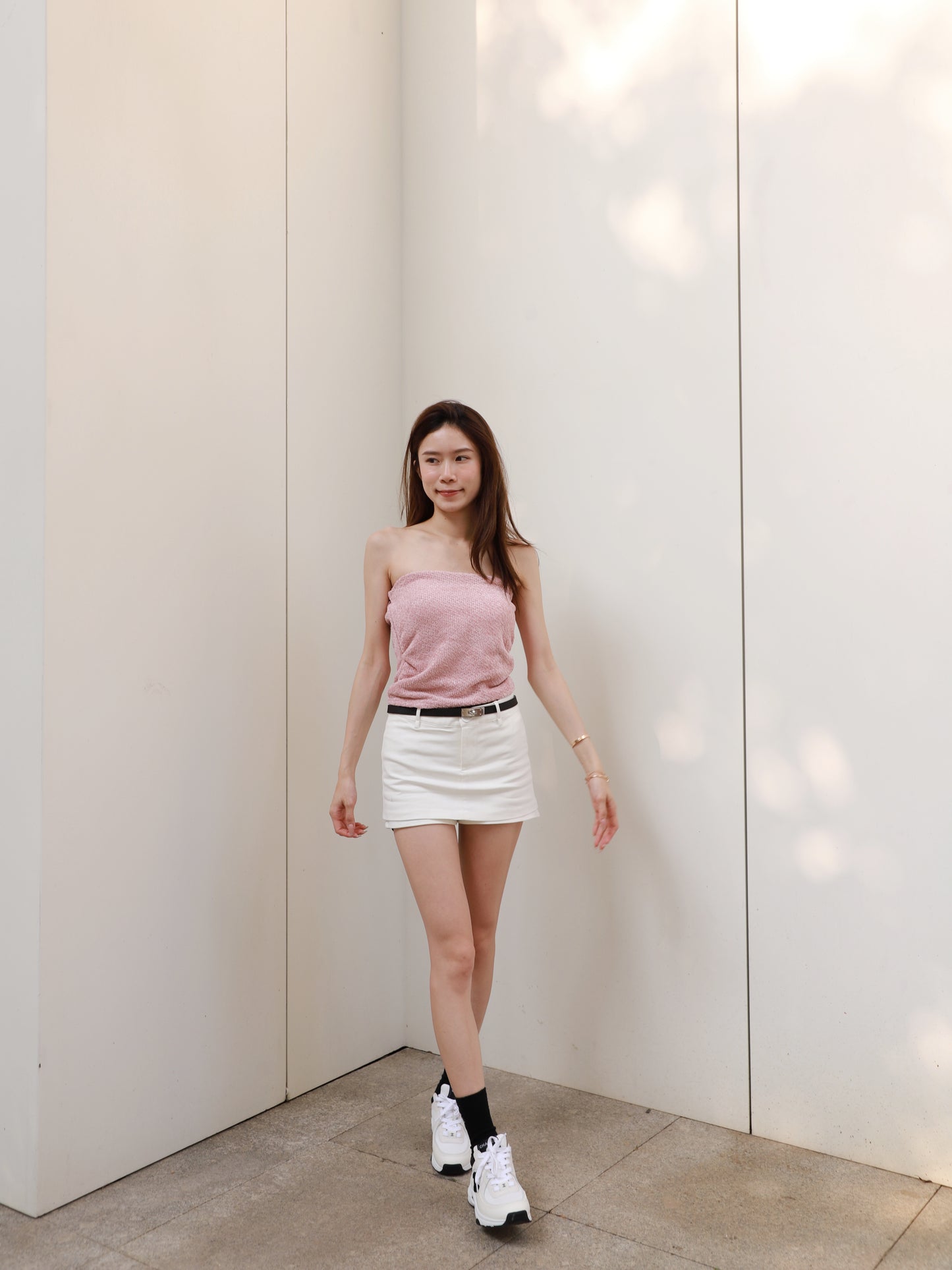 Tweed Tube Top