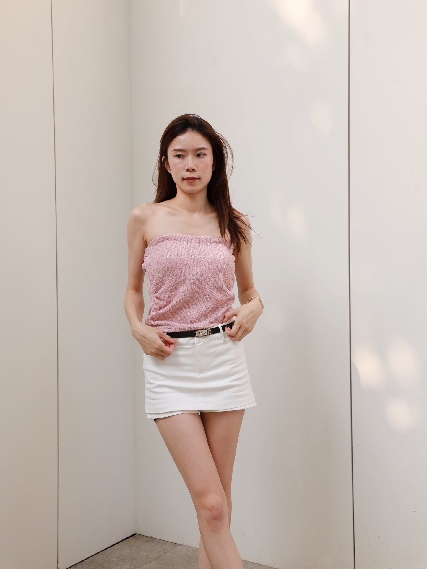 Tweed Tube Top