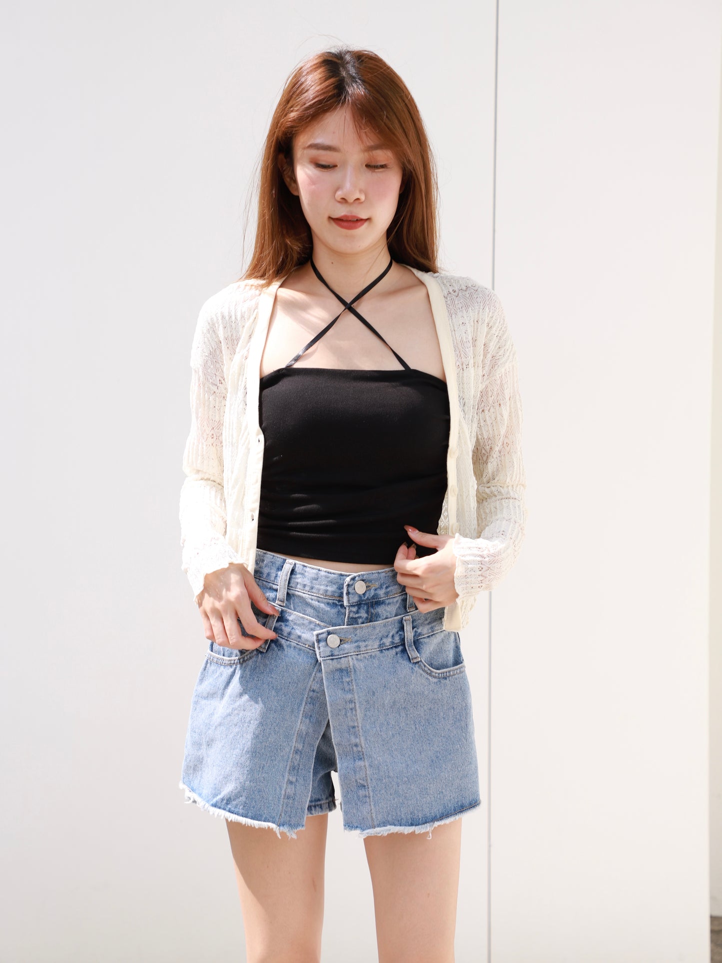 Whole Lace Thin Cardigan