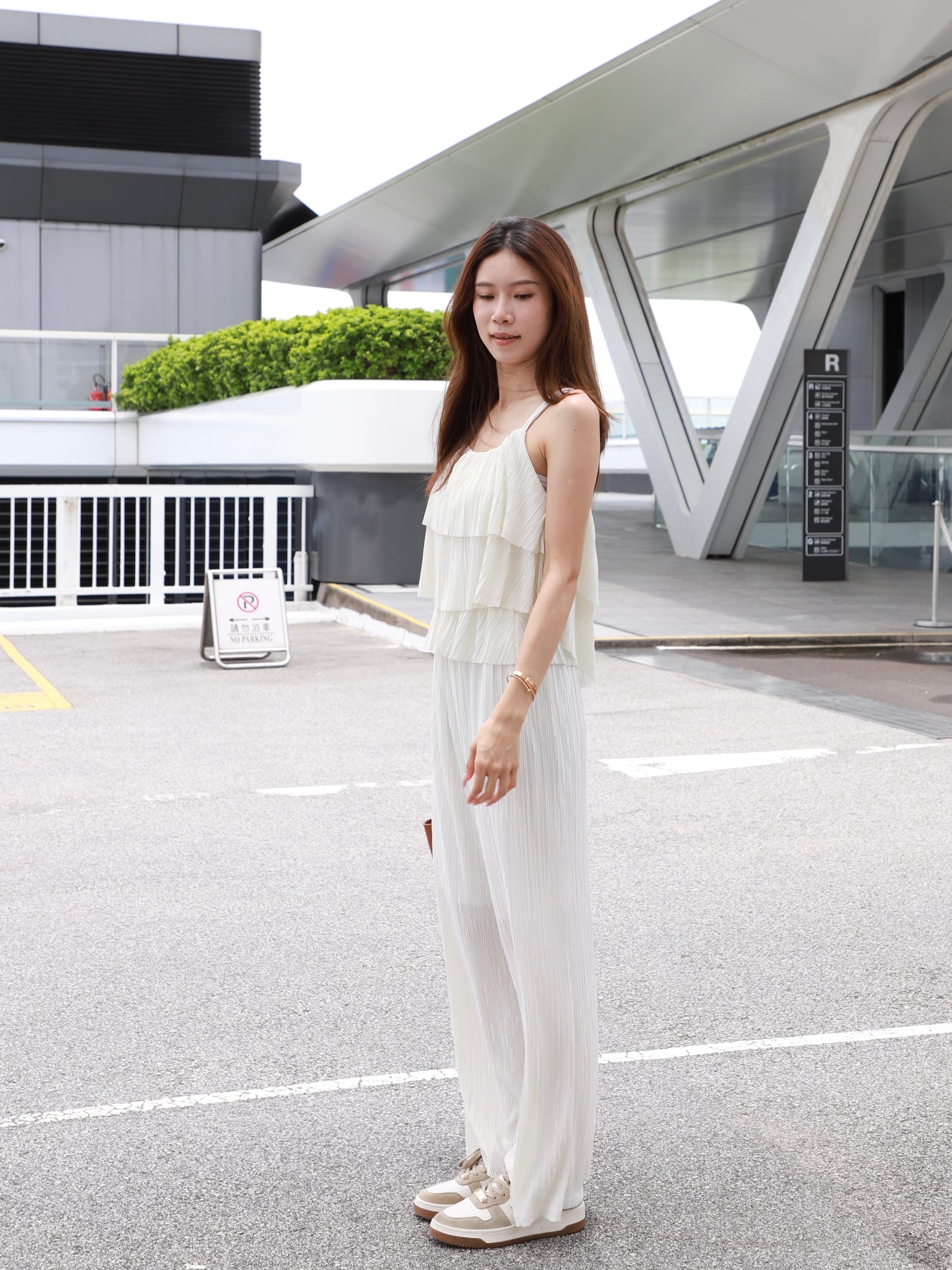 Lace Tube Top & Pants Set