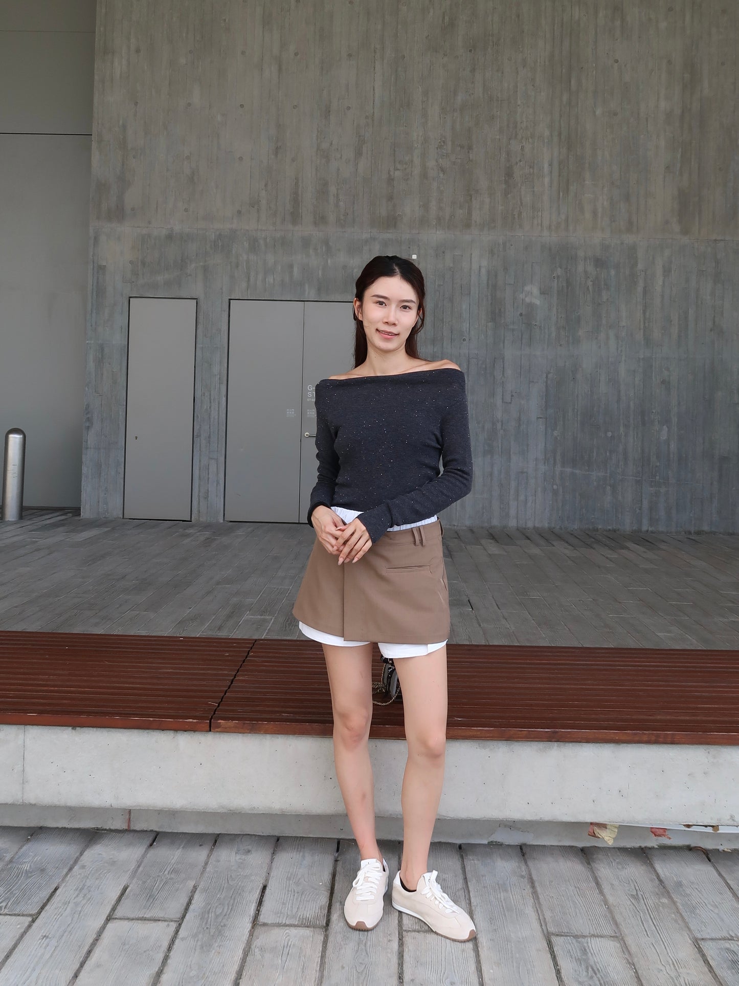 Bling Bling Wool Long Sleeves Top