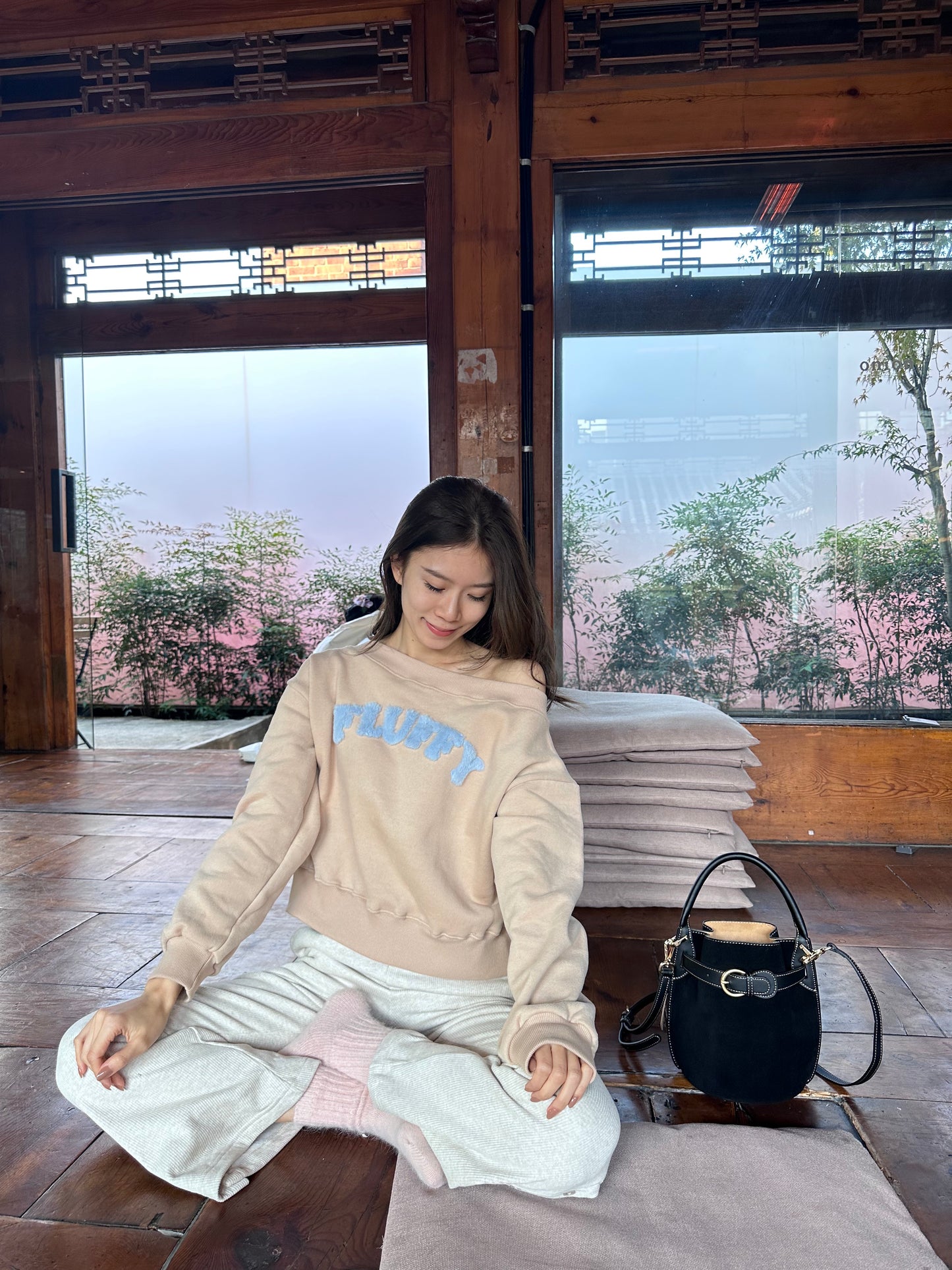 Fluffy Long Sleeves Sweater