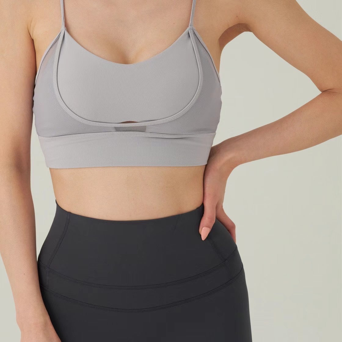 See through Sports Bra