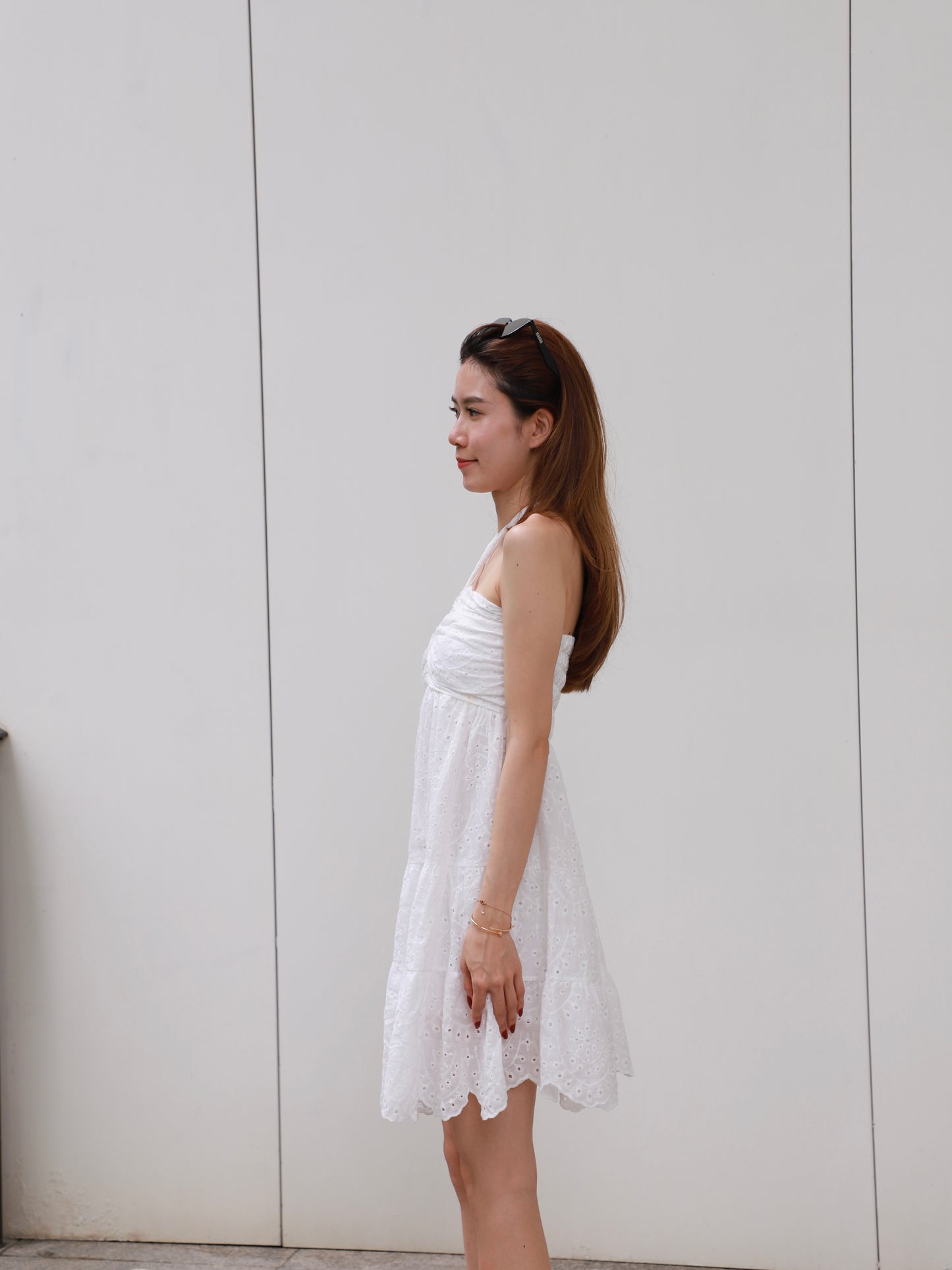 Chamomile Tied Shoulder Maxi Dress