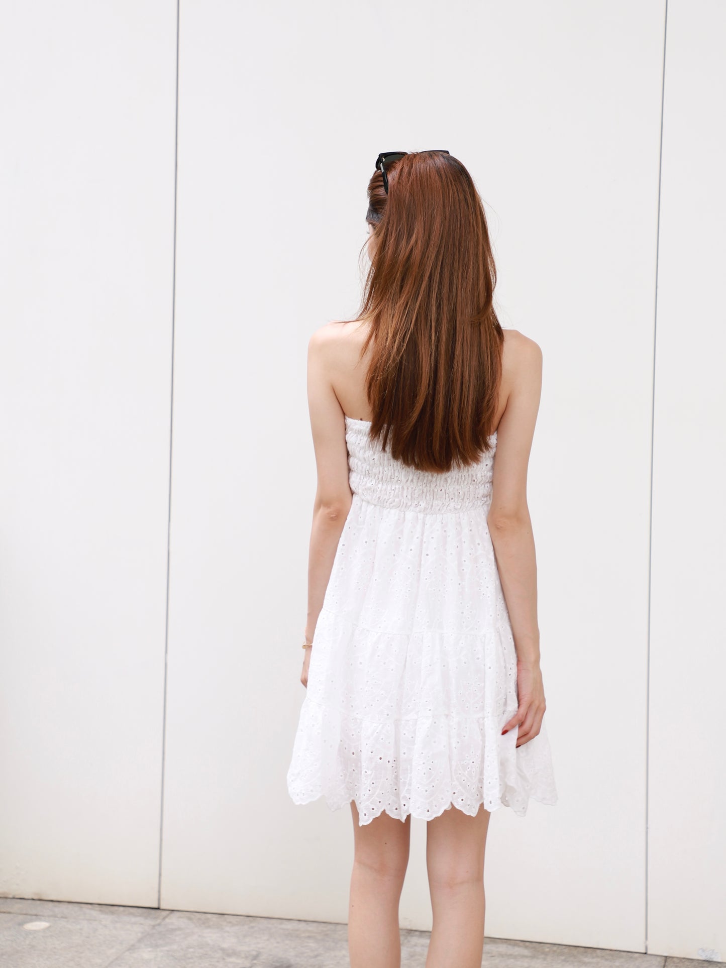 Chamomile Tied Shoulder Maxi Dress