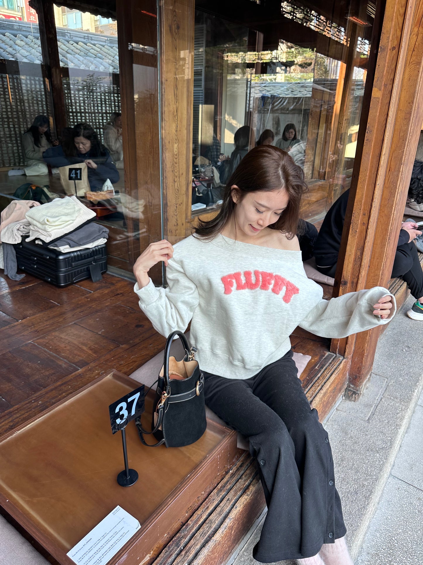 Fluffy Long Sleeves Sweater