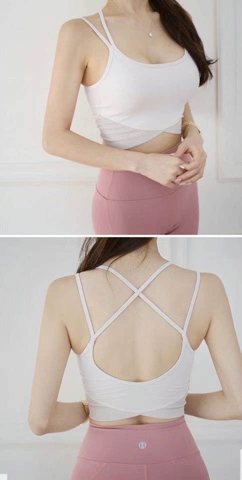 Double Cross Sports Bra
