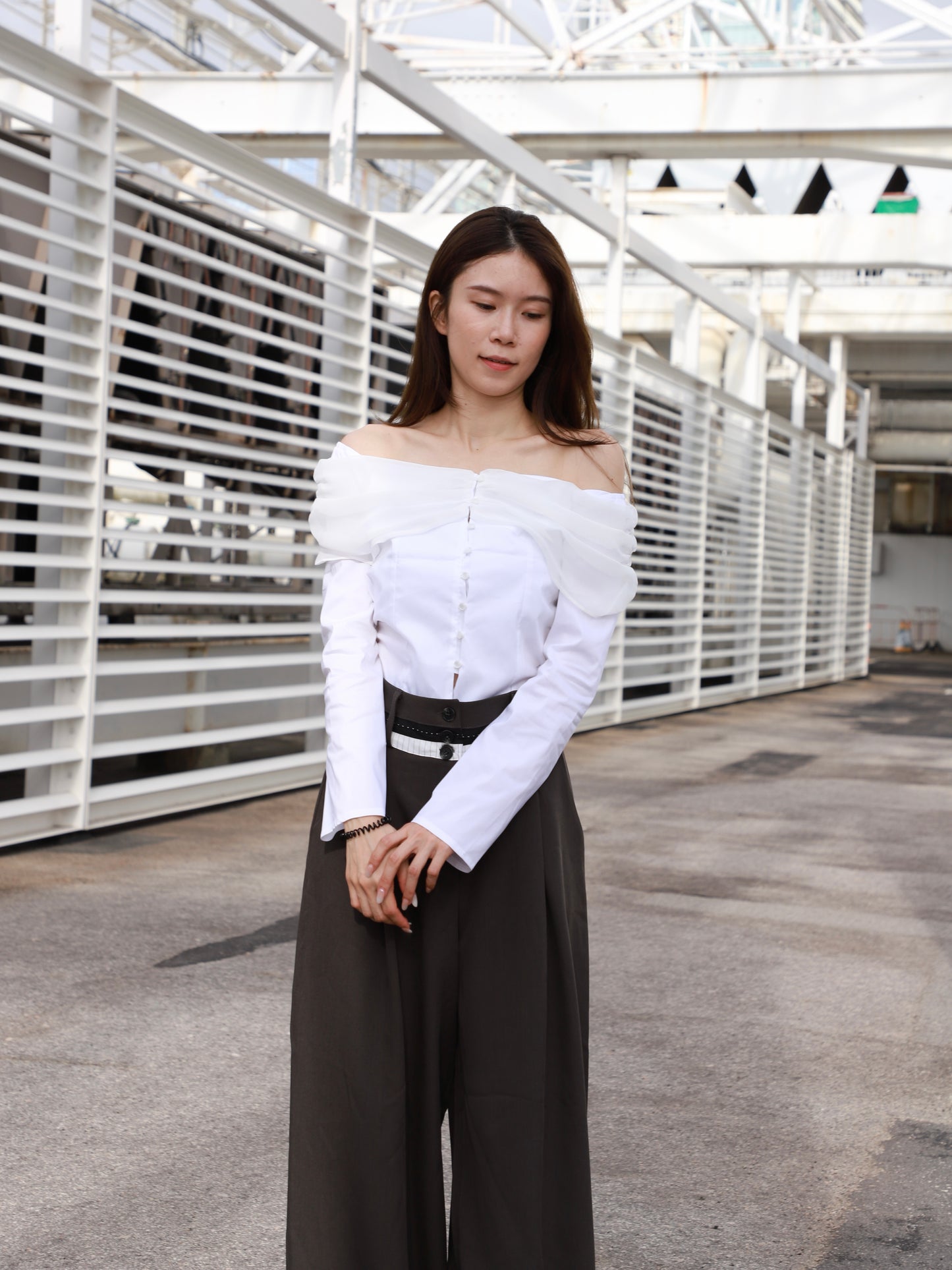Ruffles Off Shoulder Top